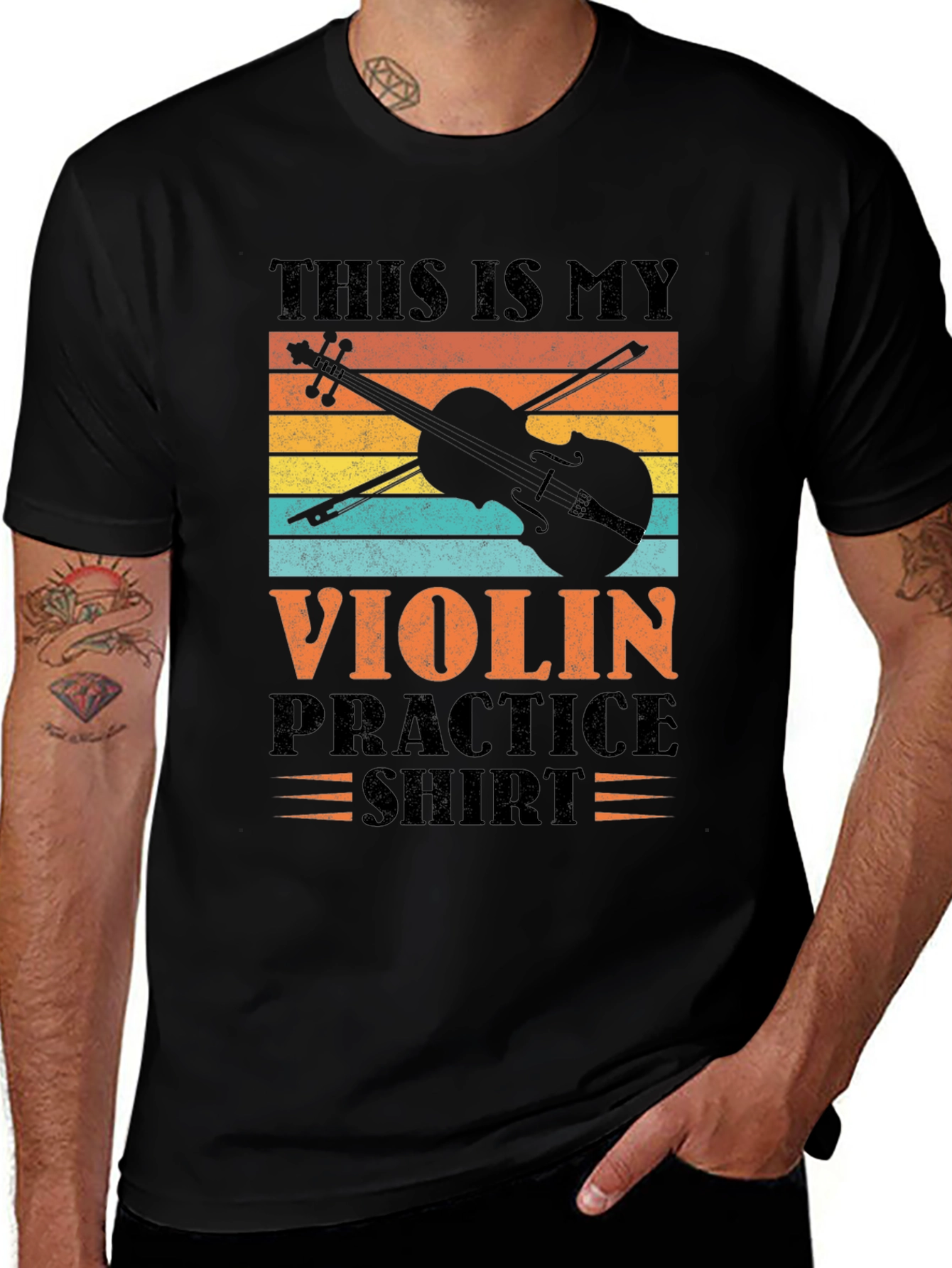 Violin Practice Shirt - Musician Tee