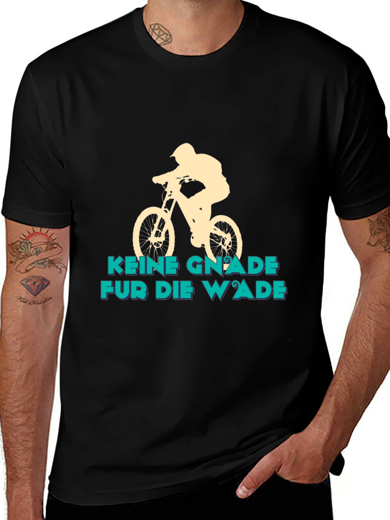 Keine Gnade T-Shirt: Mountain Bike Design