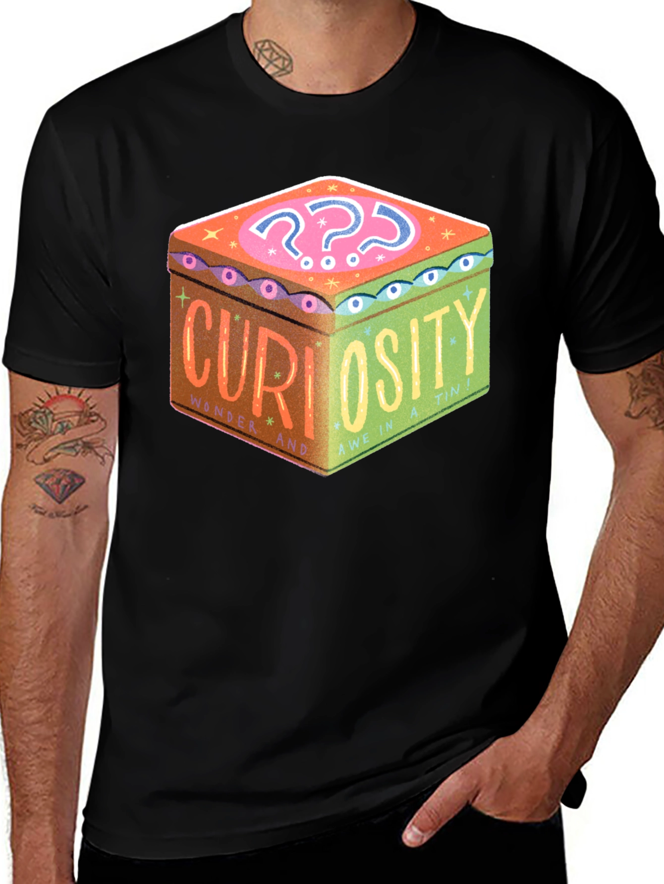 Variant 27 of Curiosity Box Graphic T-Shirt