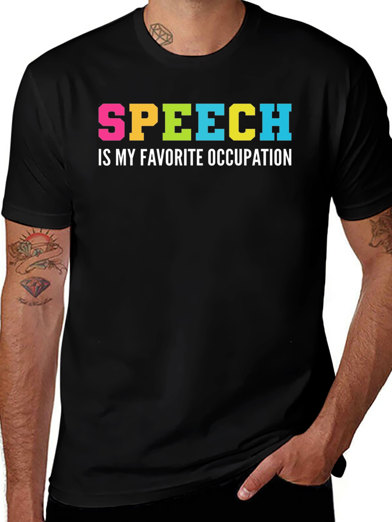 Variant 22 of Speech is My Favorite Occupation T-Shirt