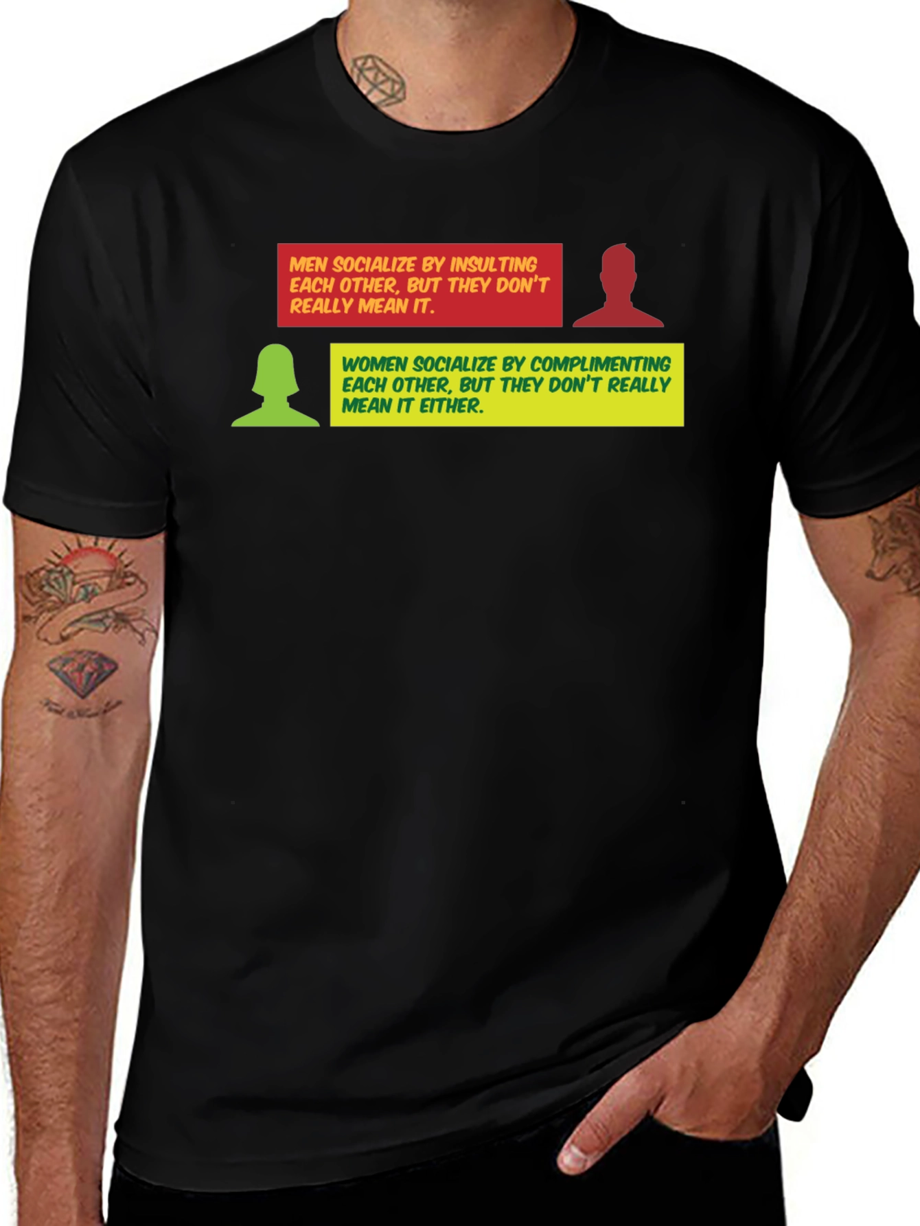 Variant 11 of Humorous Gender Socialization T-Shirt