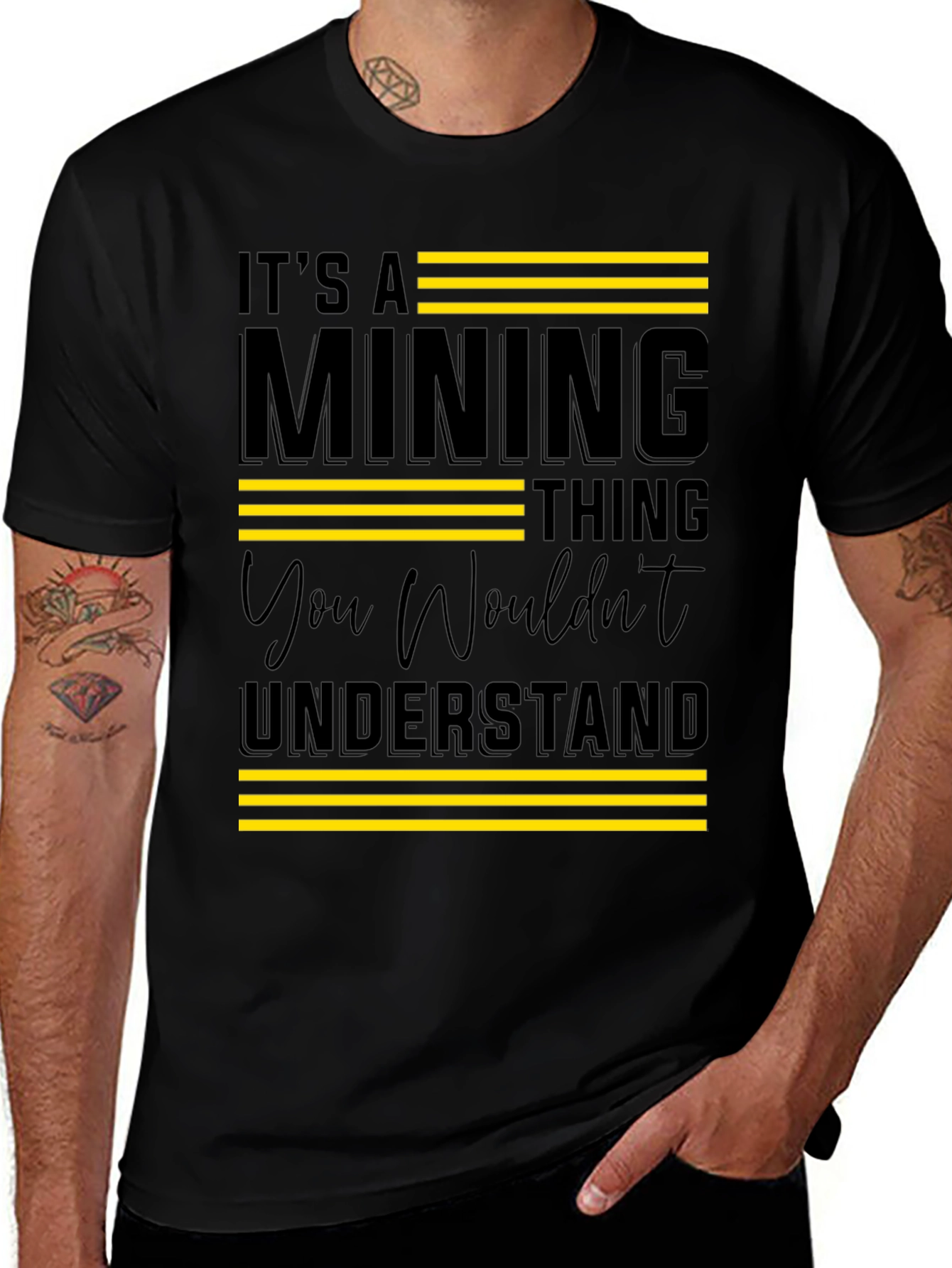 Variant 7 of Mining Thing T-Shirt - You Wouldn't Understand