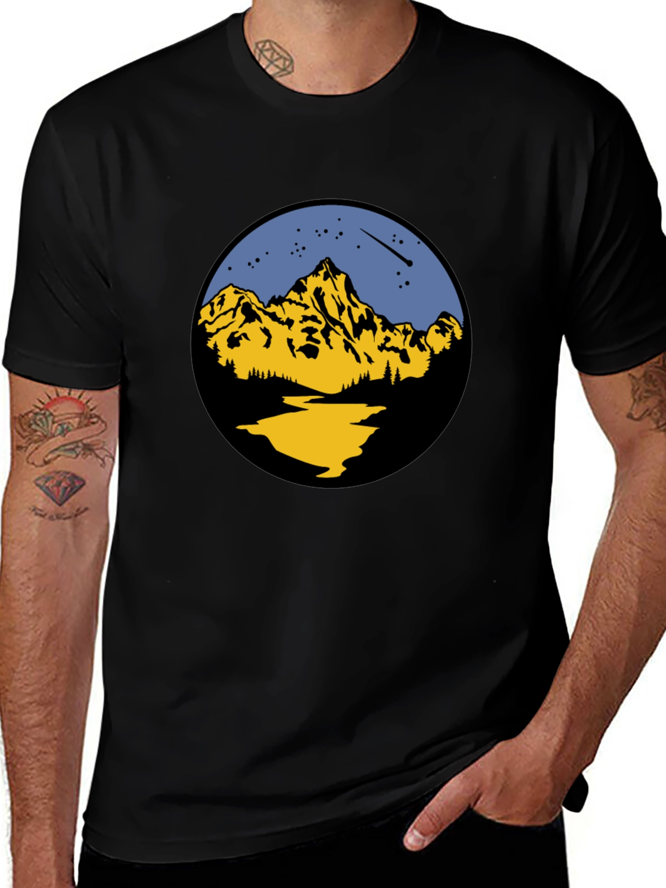 Variant 9 of Mountain View Graphic T-Shirt