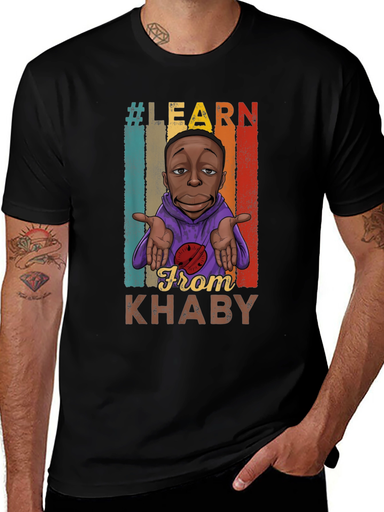 Variant 21 of Learn From Khaby T-Shirt