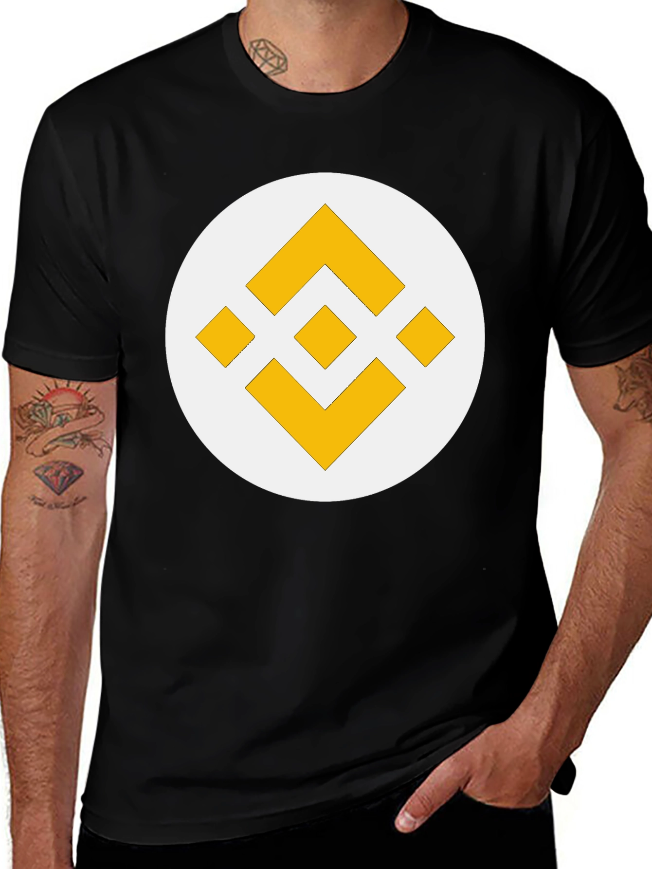 Variant 29 of Binance Logo T-Shirt - Crypto Enthusiast Apparel
