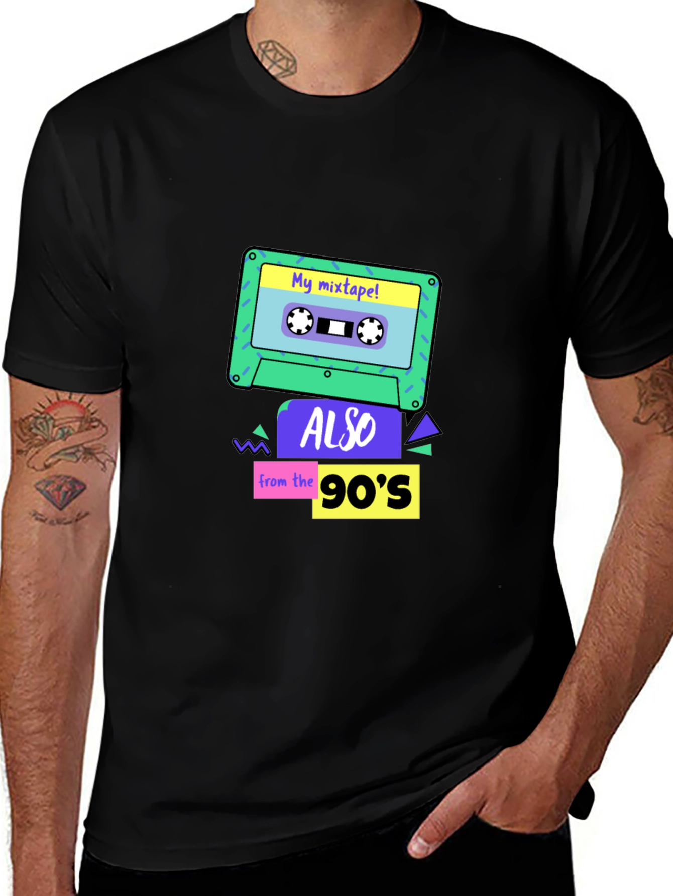 Variant 7 of My Mixtape 90's Throwback Graphic Tee