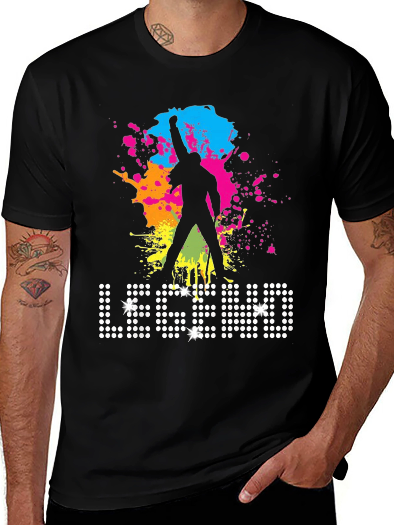 Variant 26 of Legend T-Shirt with Vibrant Graphic Print