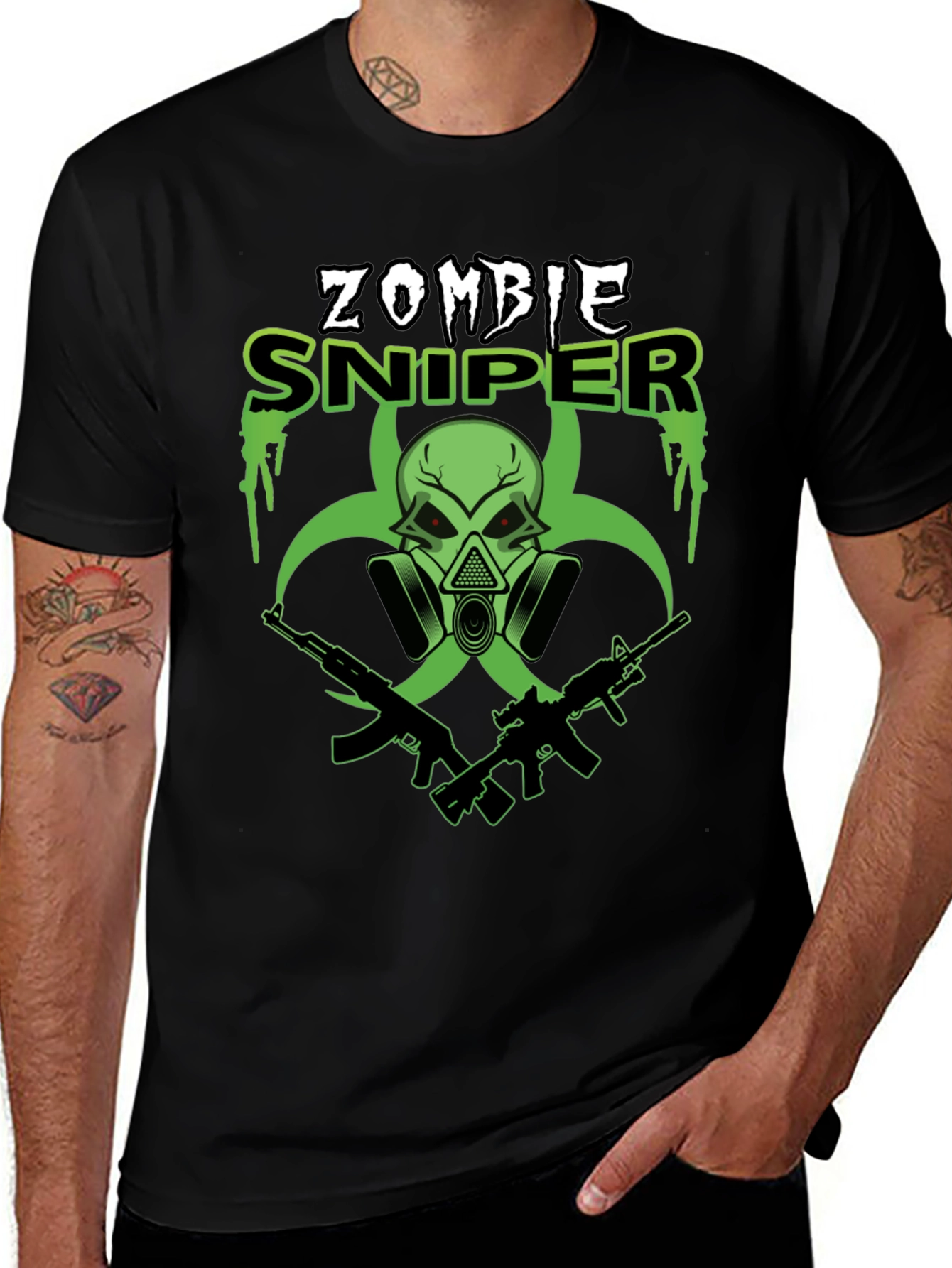 Variant 29 of Zombie Sniper T-Shirt
