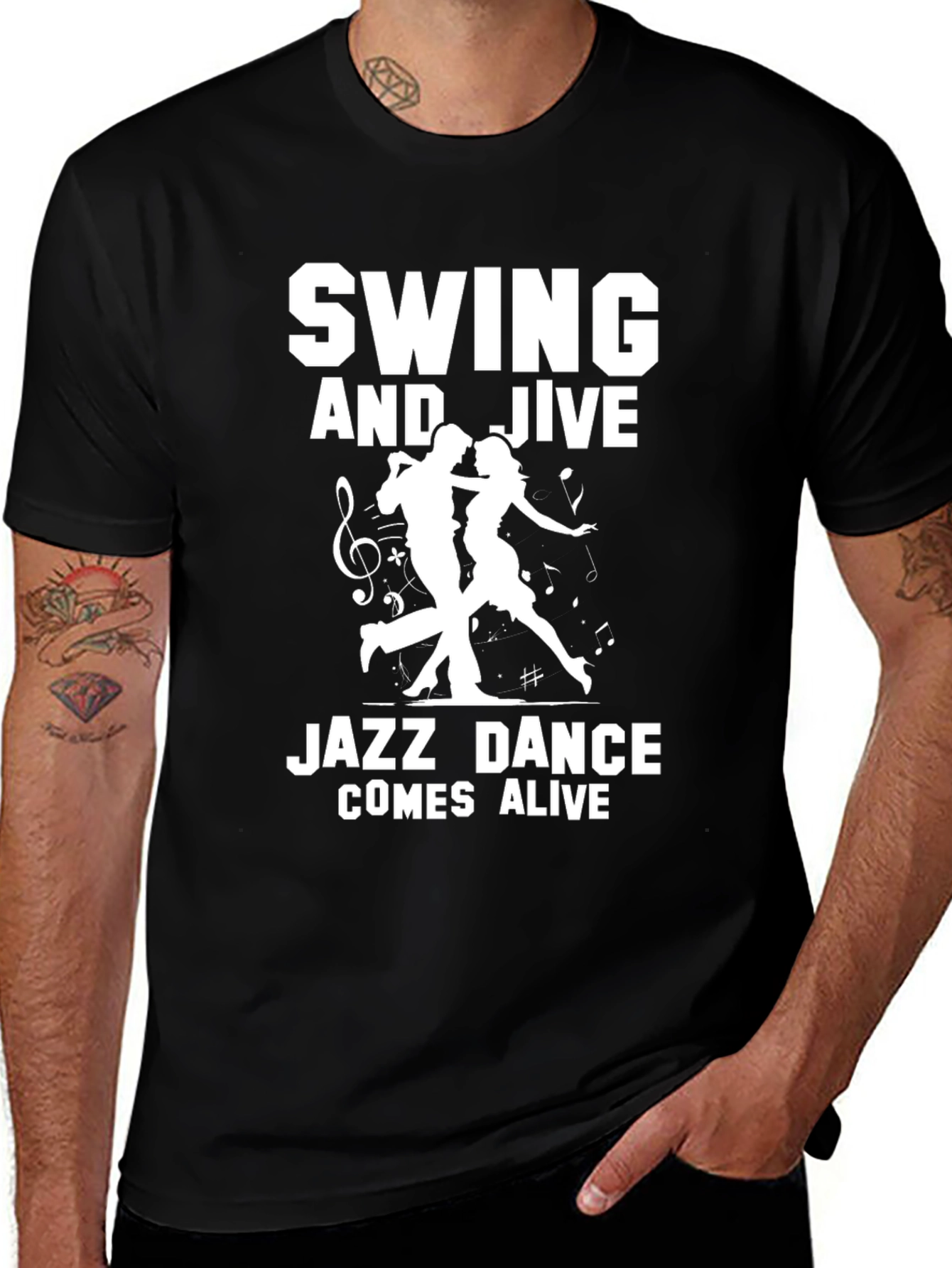 Variant 6 of Swing & Jive Jazz Dance T-Shirt