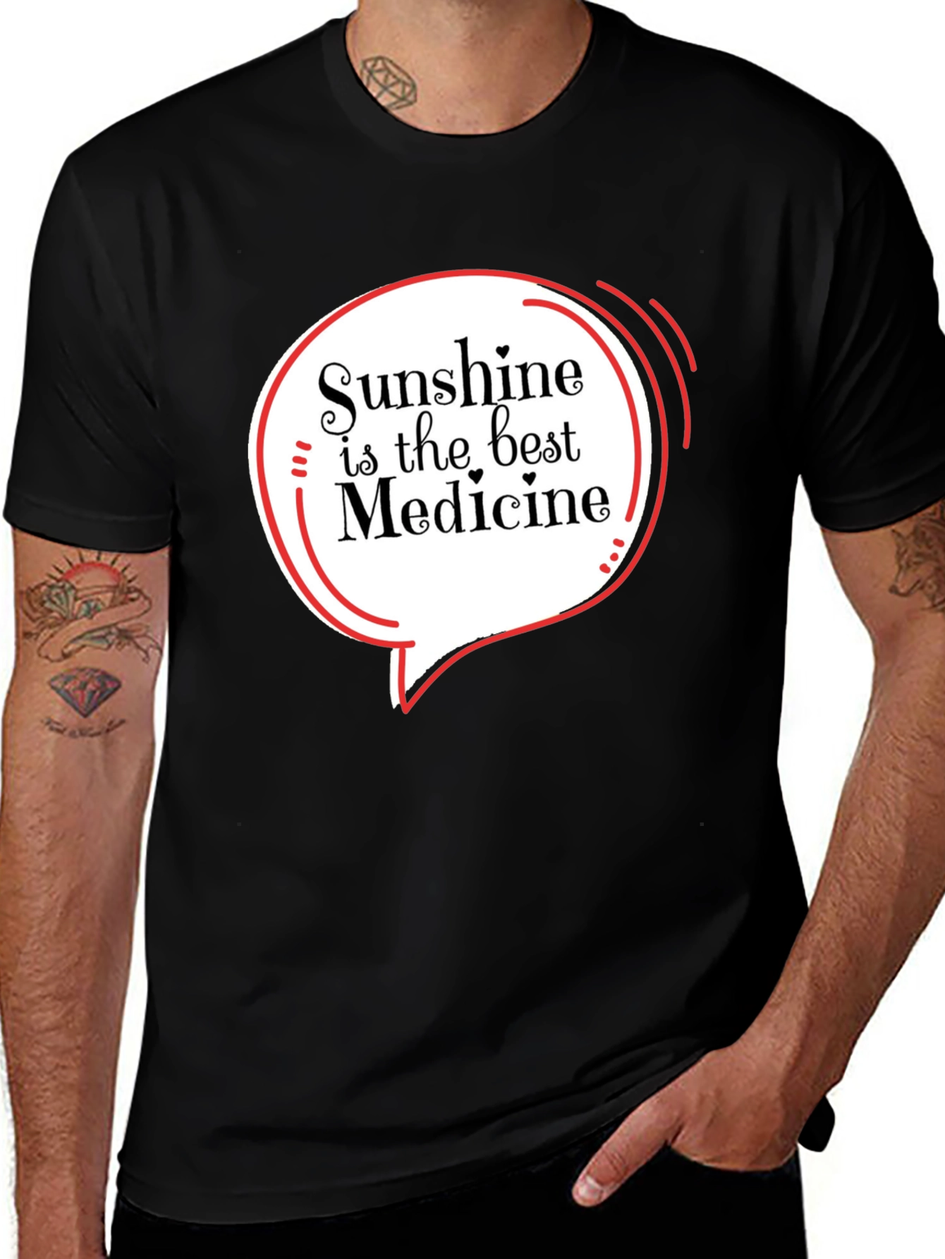 Sunshine is the Best Medicine Graphic Tee