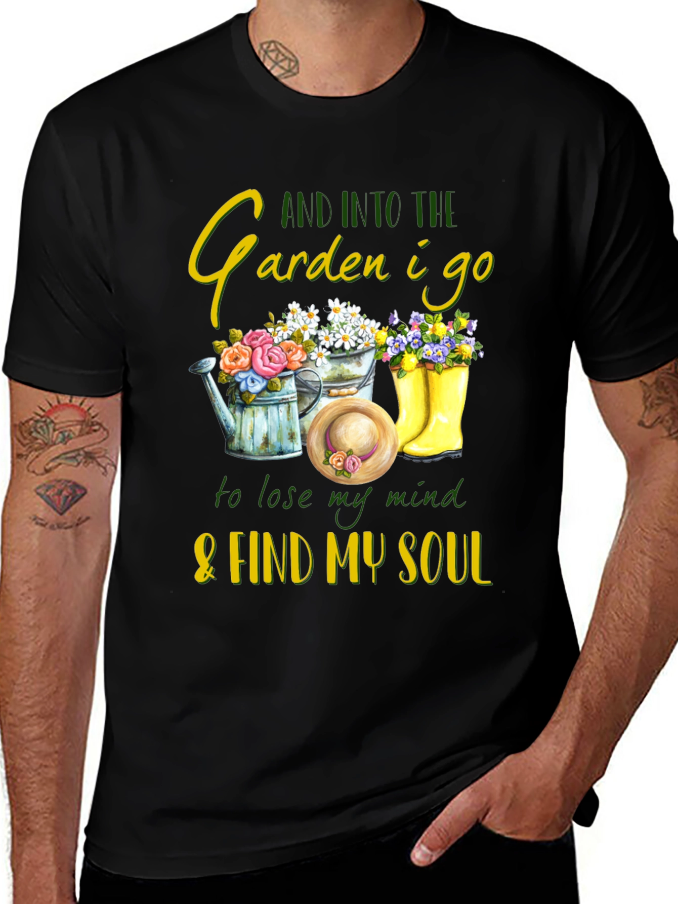 Variant 27 of Gardener's Soul Graphic T-Shirt