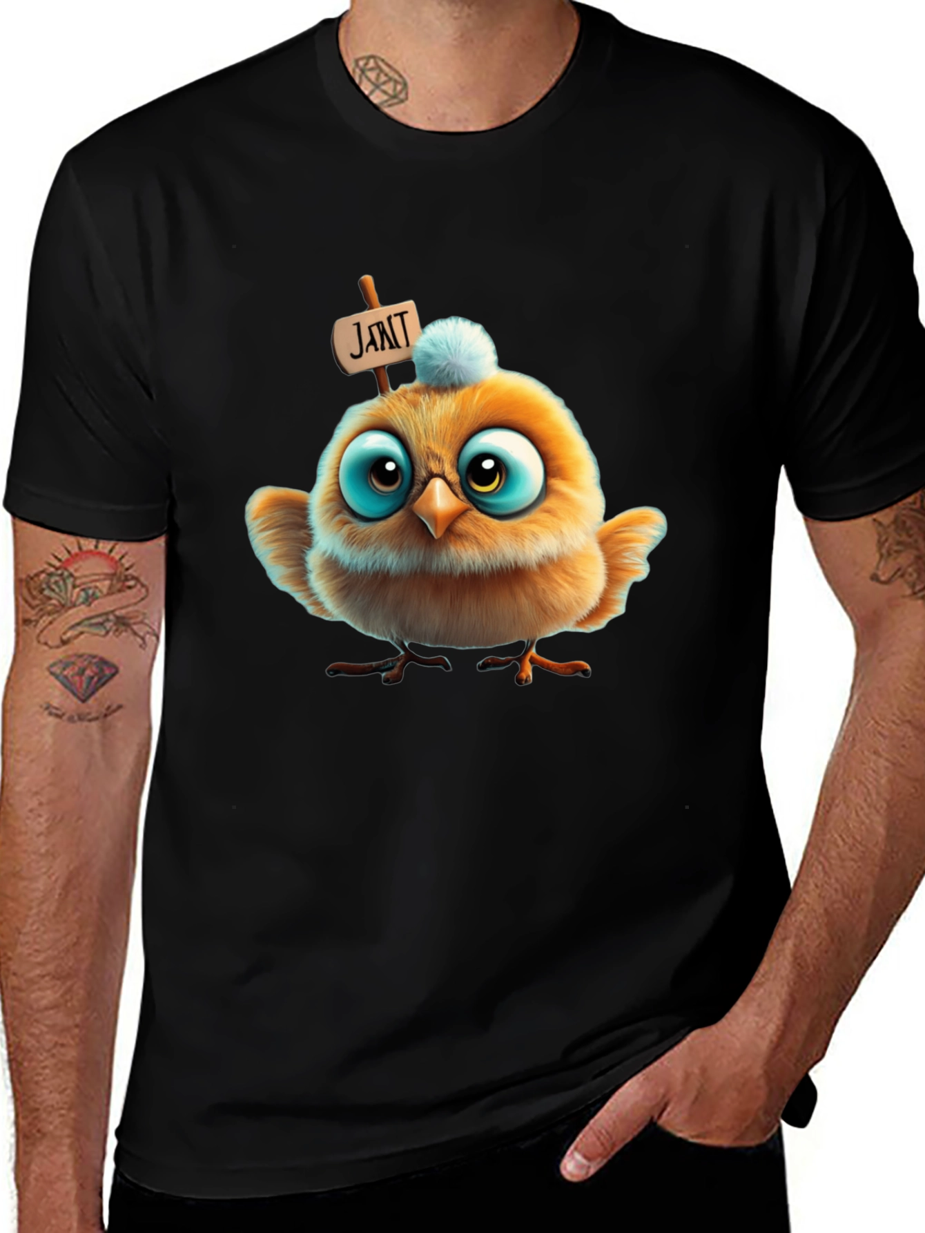 Variant 16 of Funny Chick T-Shirt - Quirky Animal Tee