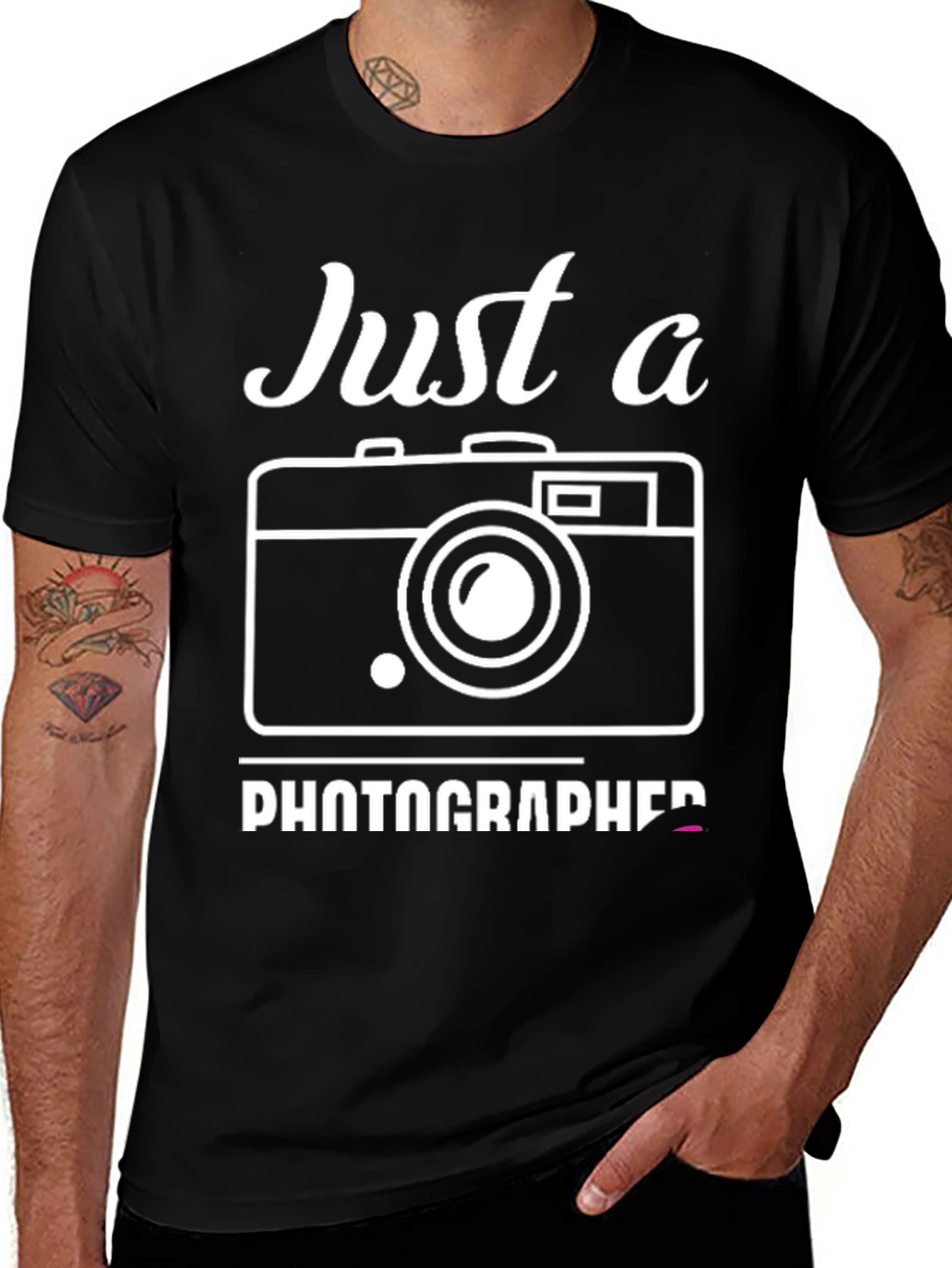 Variant 15 of Just a Photographer T-Shirt