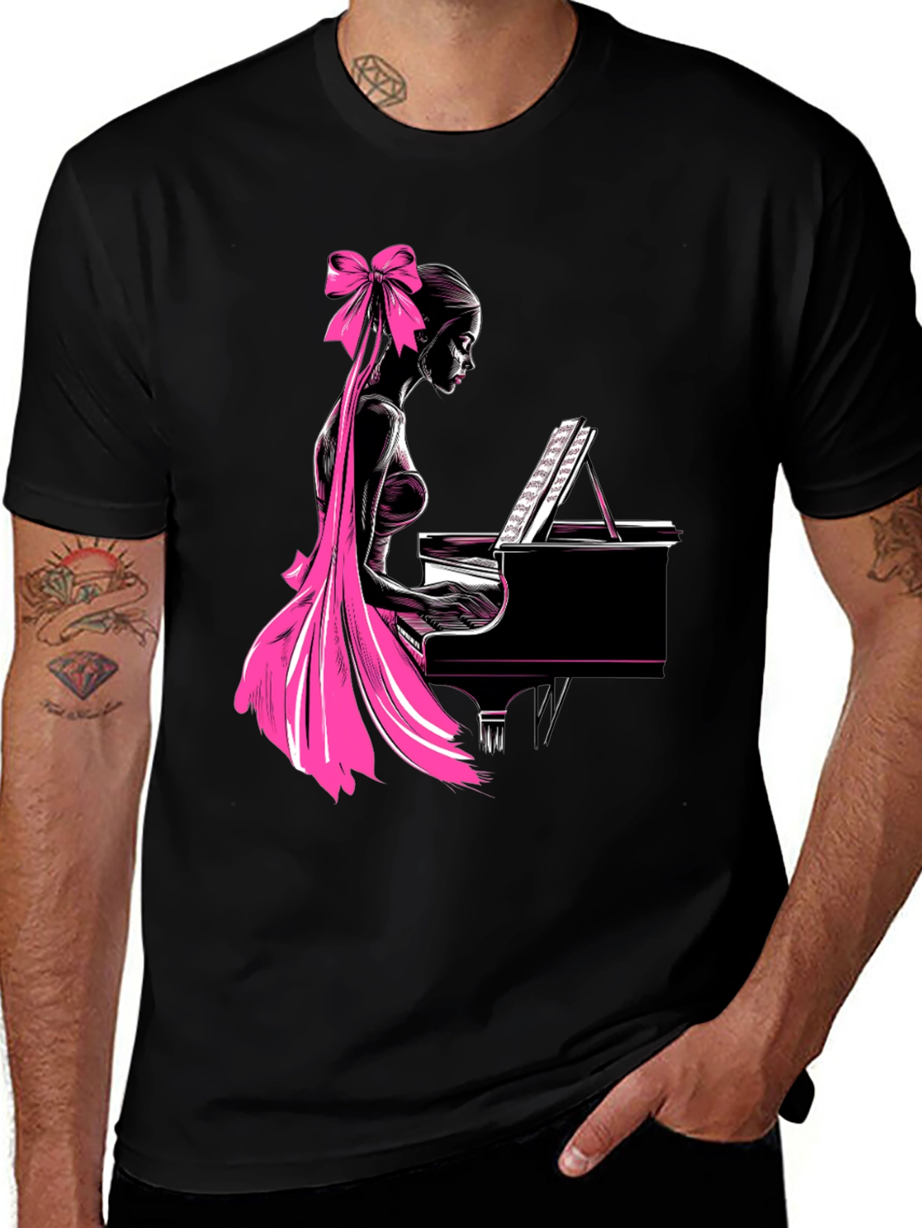 Variant 11 of Ballerina Piano T-Shirt