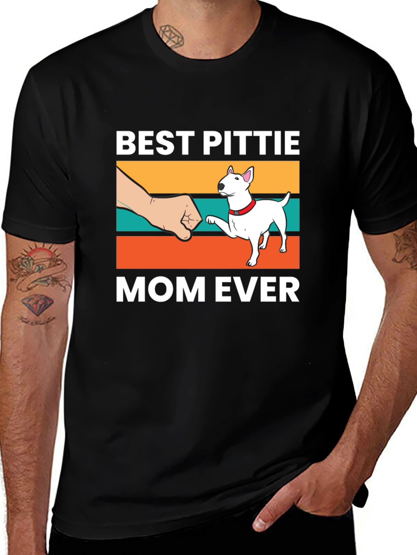 Best Pittie Mom Ever T-Shirt