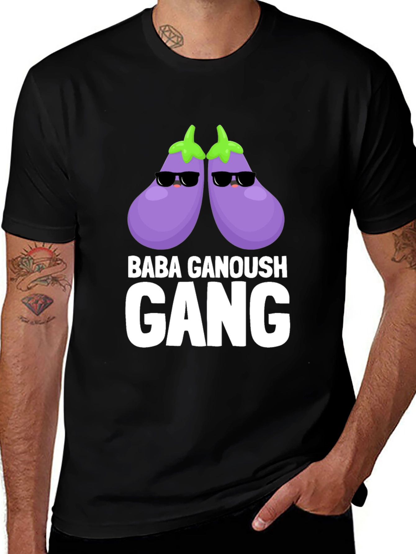 Variant 3 of Baba Ganoush Gang Graphic T-Shirt