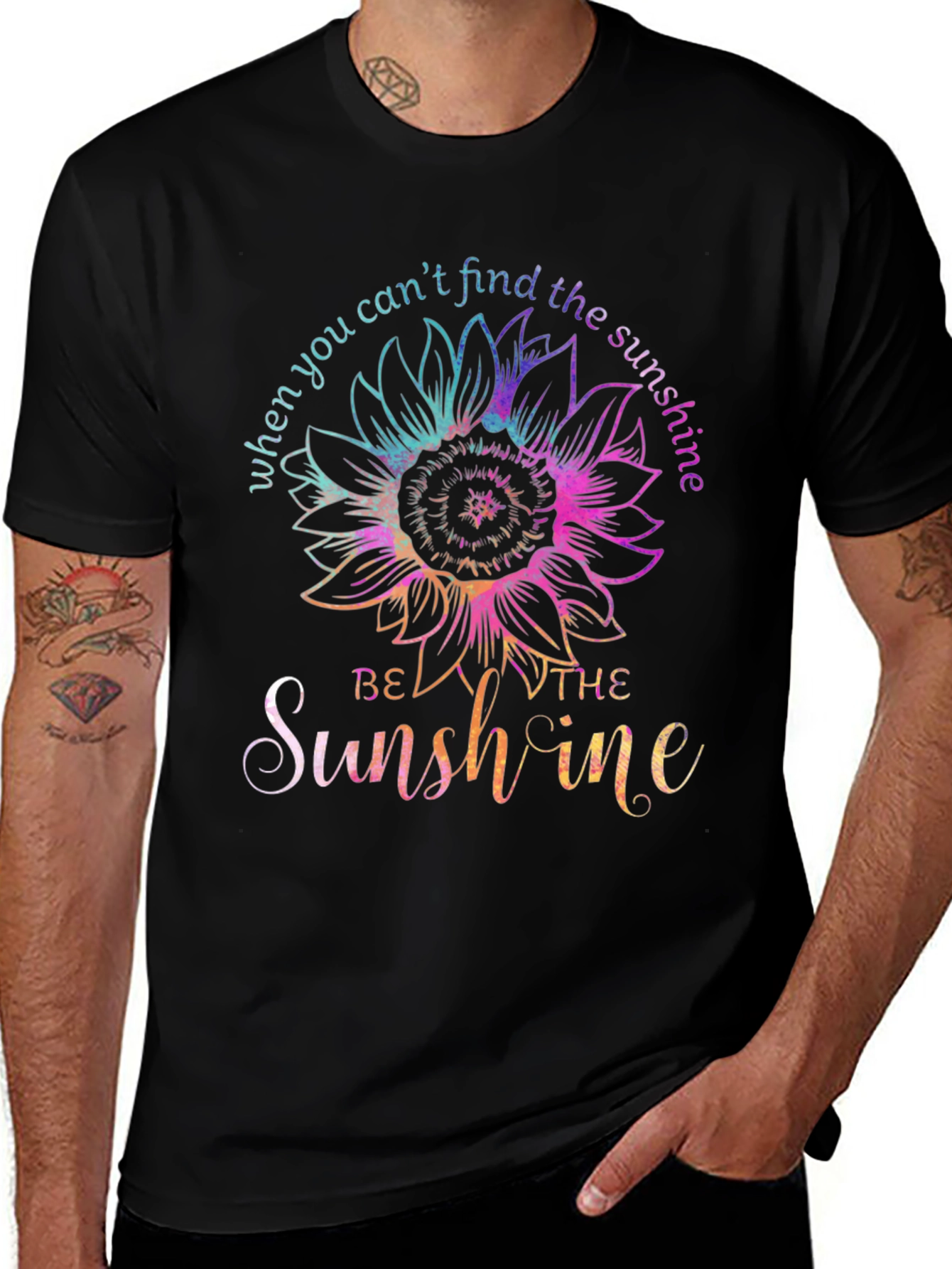 Variant 22 of Sunshine Sunflower Graphic T-Shirt
