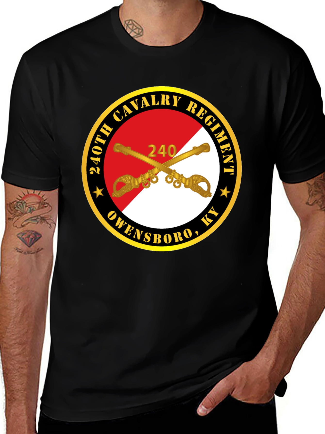 240th Cavalry Regiment T-Shirt - Owensboro, KY