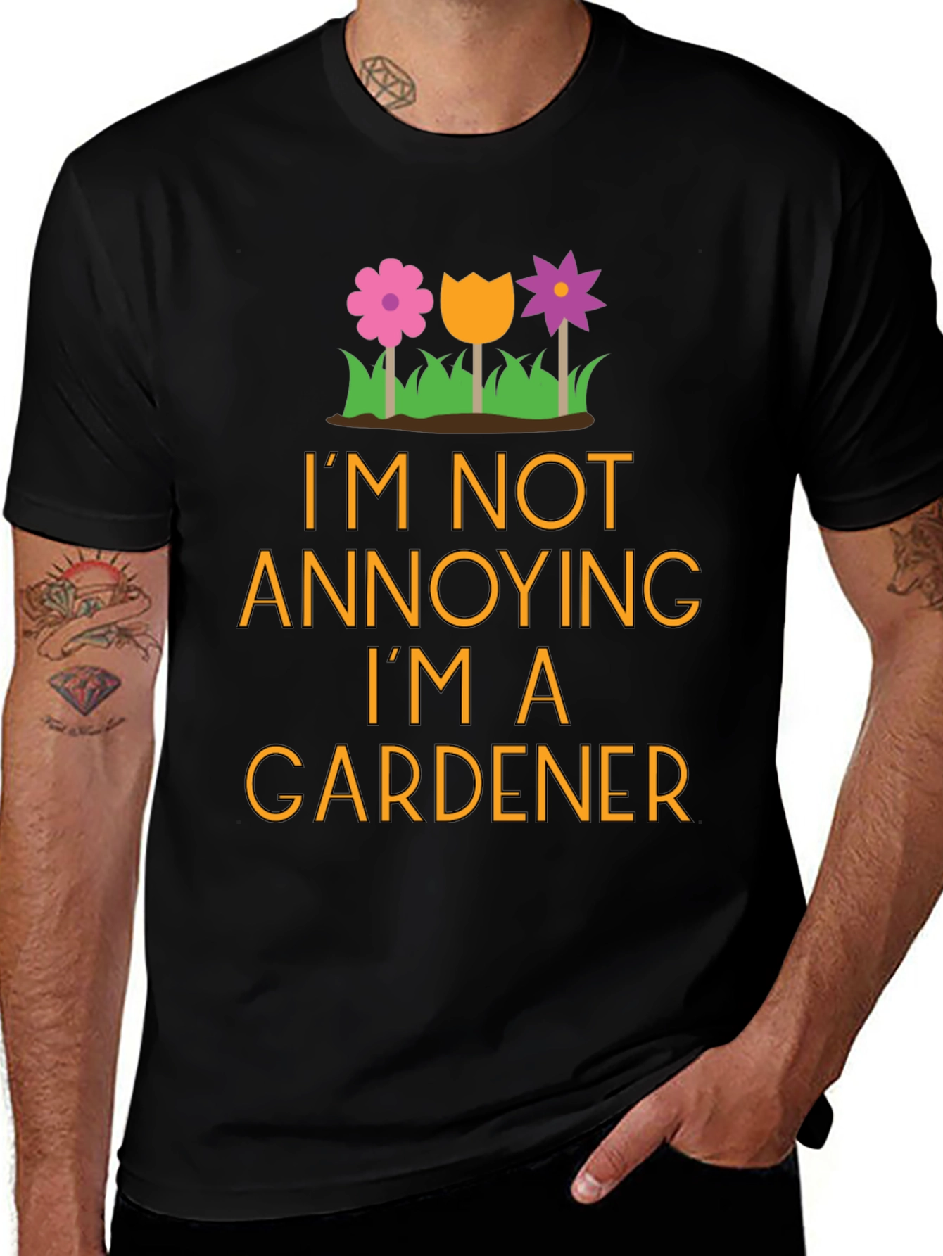 Variant 30 of Gardener Graphic T-Shirt - Funny Gardening Tee