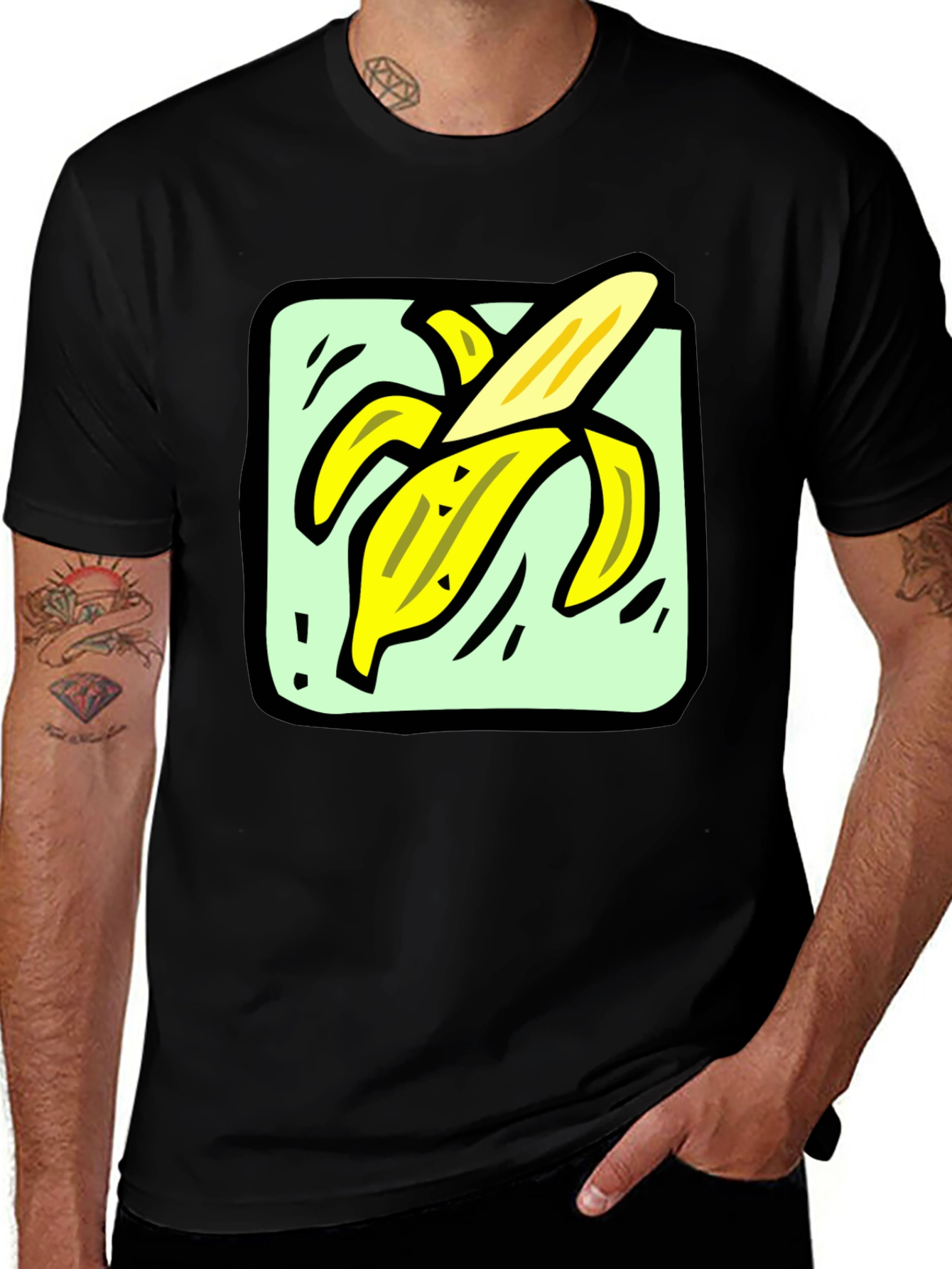 Variant 14 of Banana Graphic Print T-Shirt