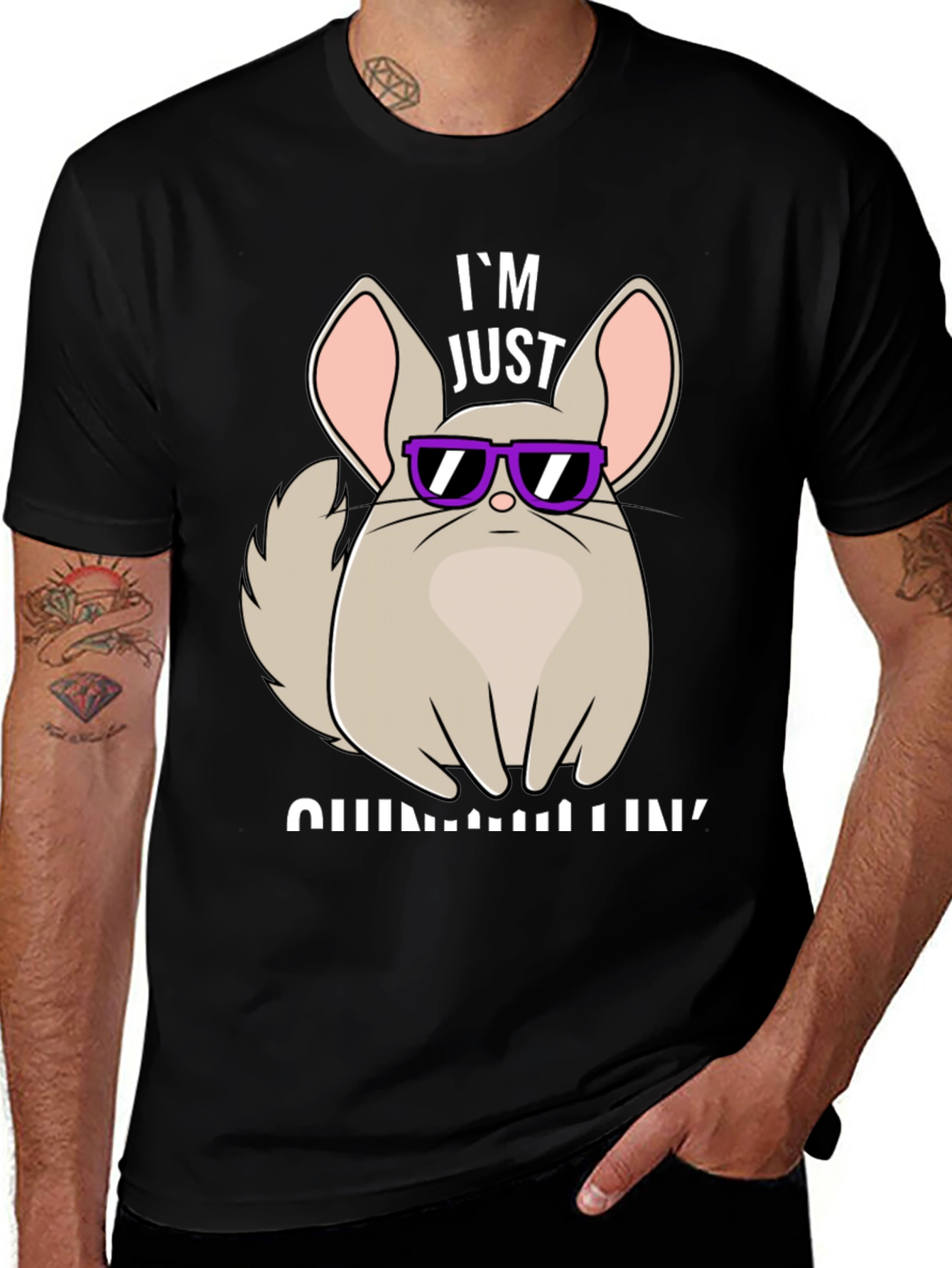 Variant 22 of Cool Chinchillin' Graphic T-Shirt