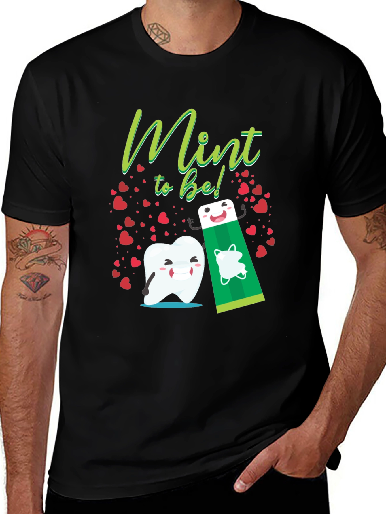 Mint To Be! Graphic Tee - Dental Humor Shirt