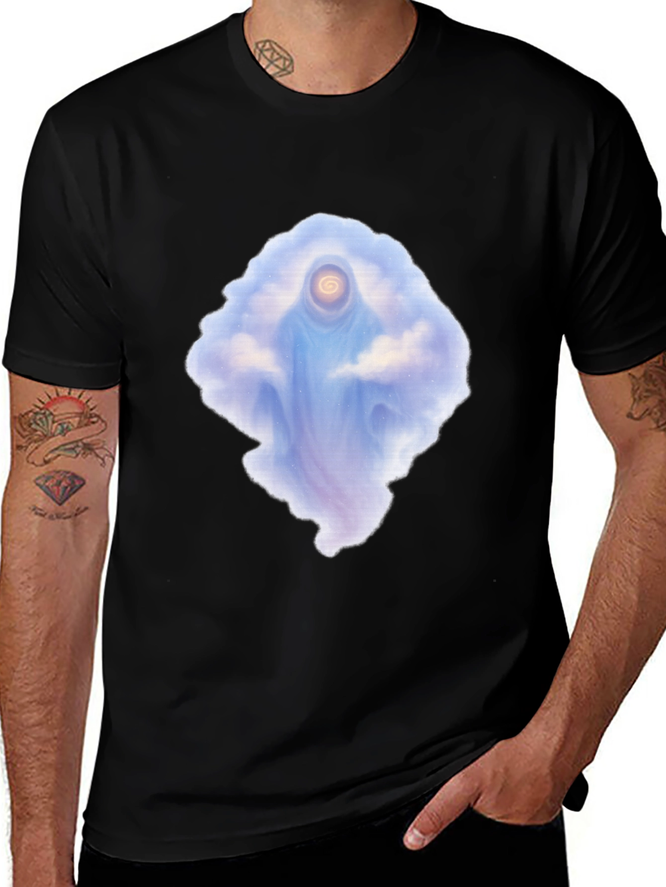 Variant 23 of Mystic Cloud Spirit Tee - Unique Graphic T-Shirt