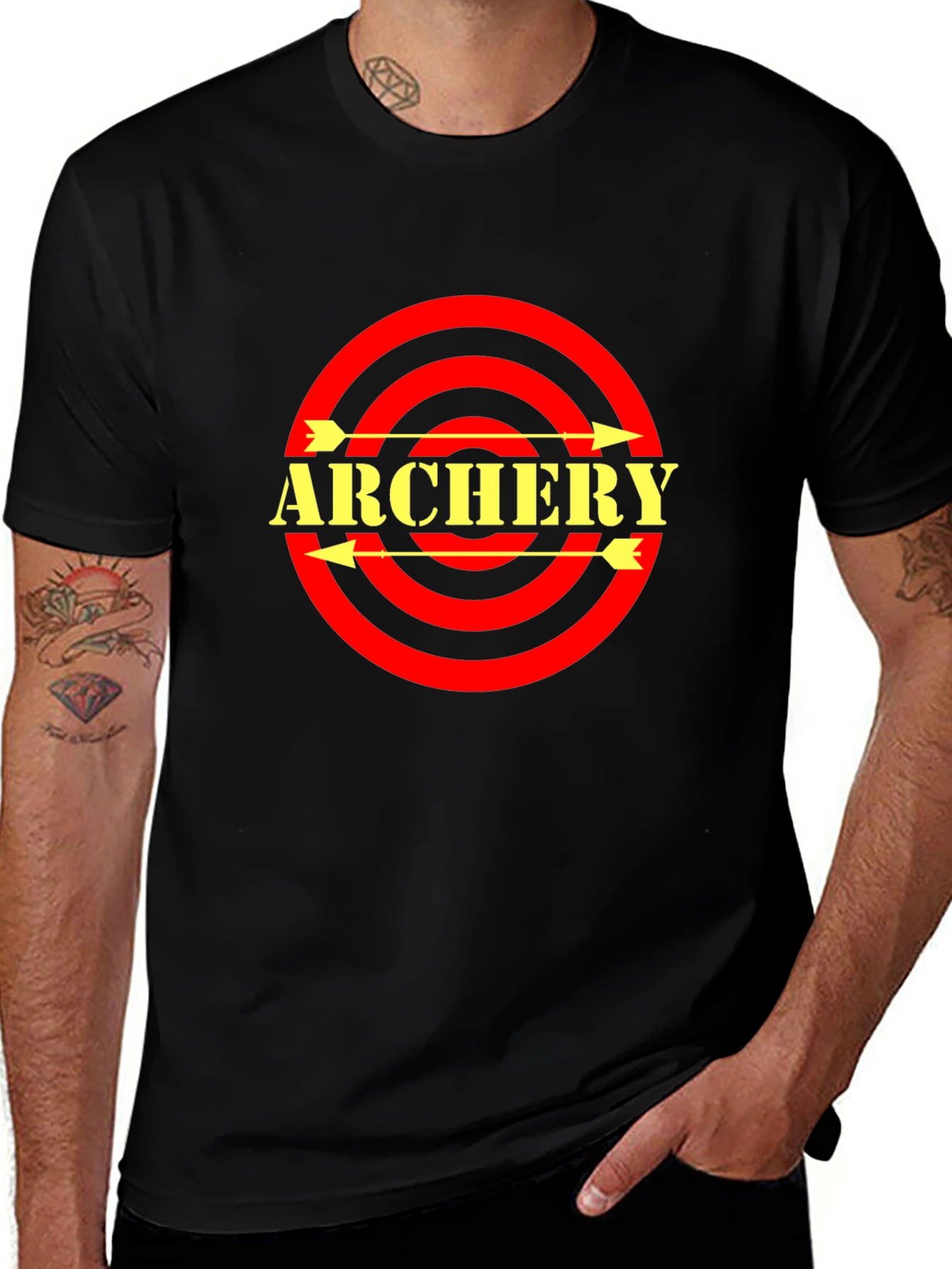 Variant 15 of Archery Target T-Shirt - Bullseye Tee