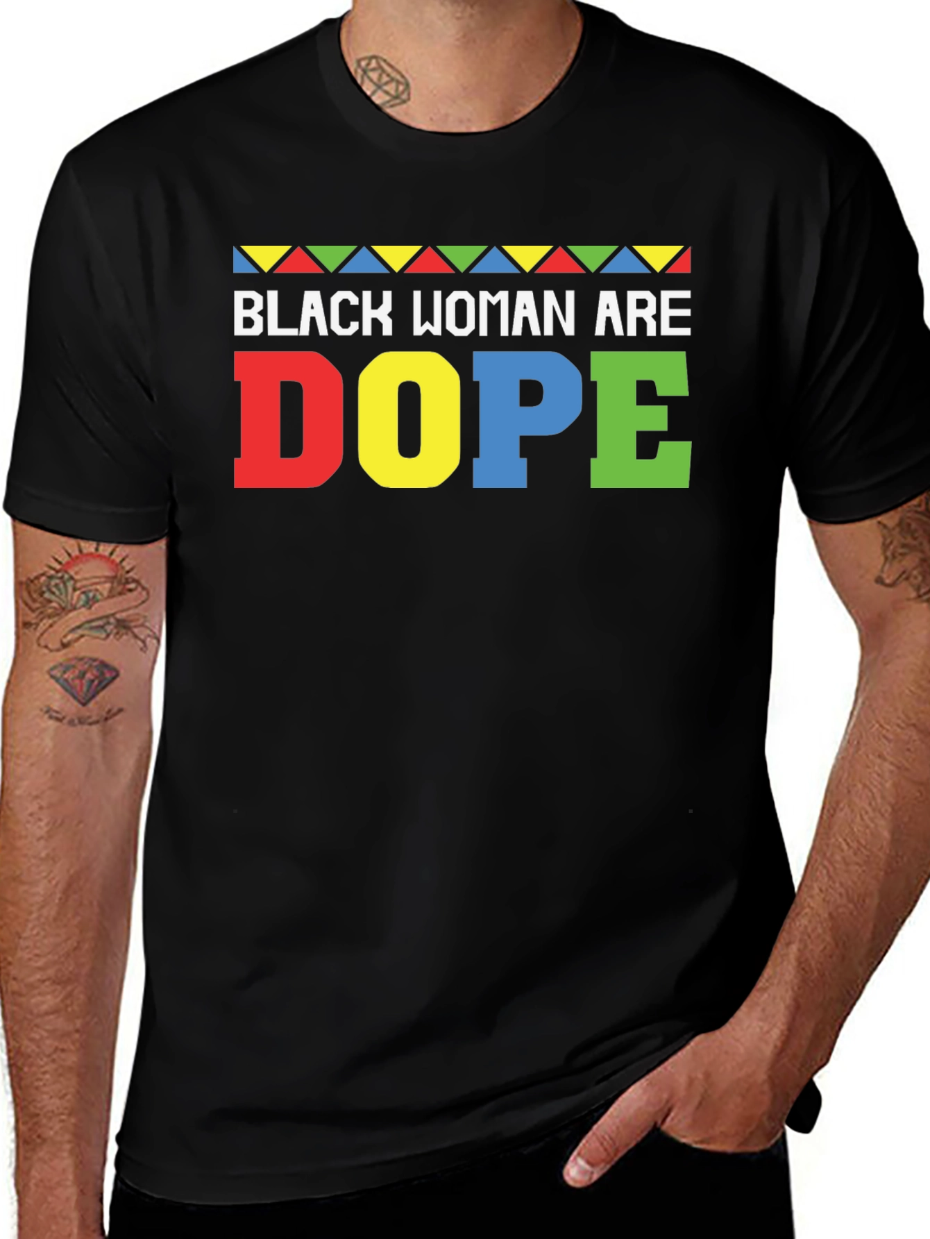 Variant 30 of Black Woman Are Dope Graphic T-Shirt