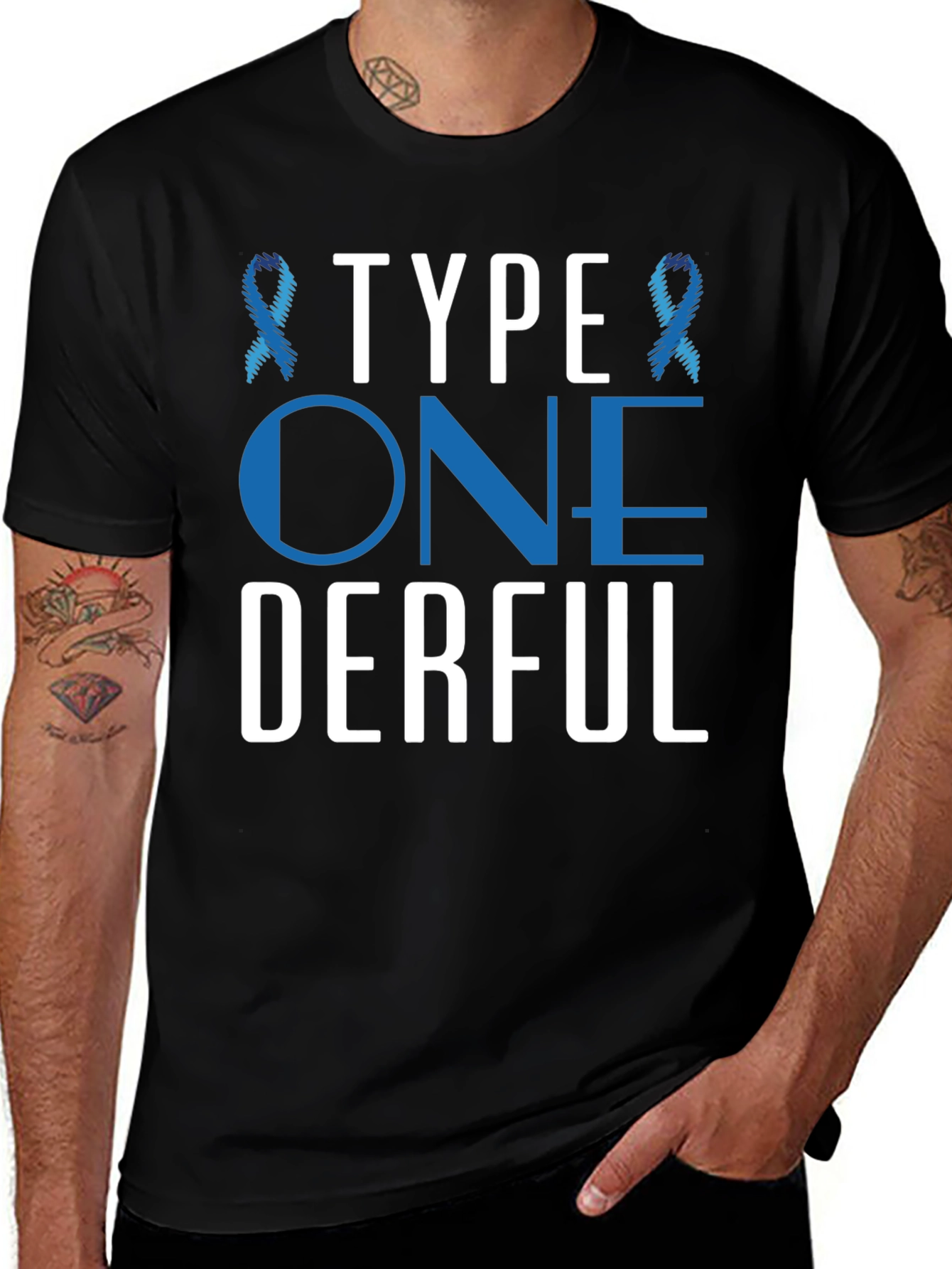 Variant 7 of Type One Wonderful Awareness T-Shirt