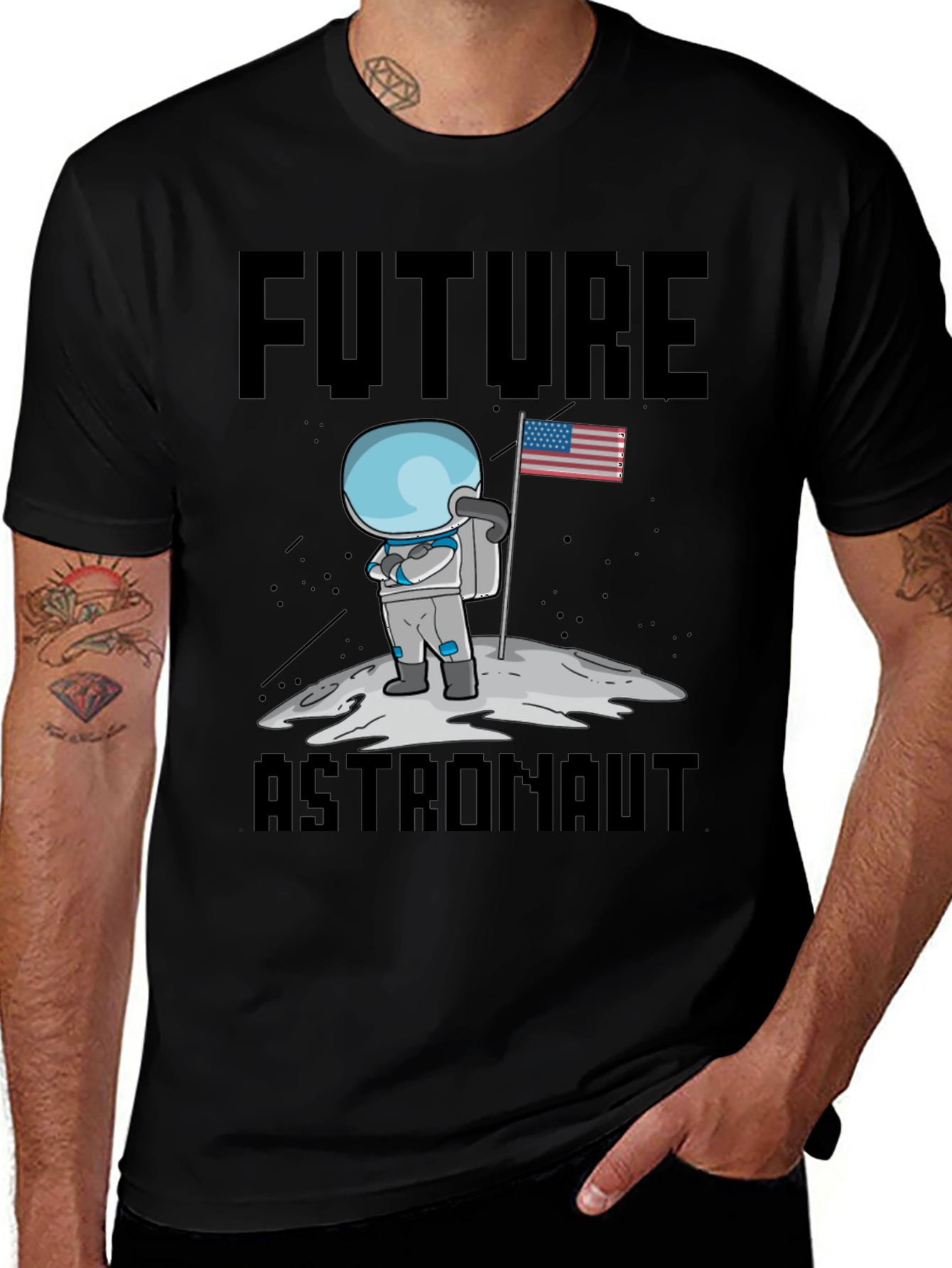 Variant 19 of Future Astronaut Graphic T-Shirt