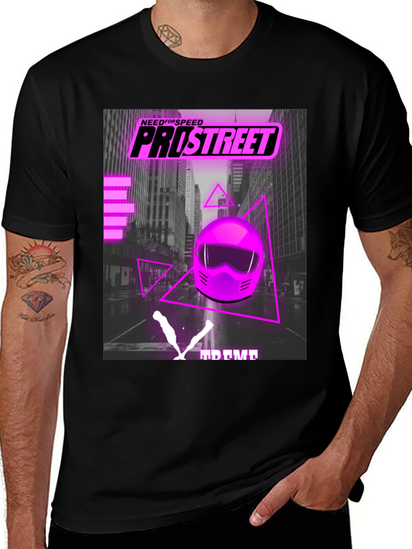 Variant 21 of Need for Speed Prostreet Black Graphic Tee