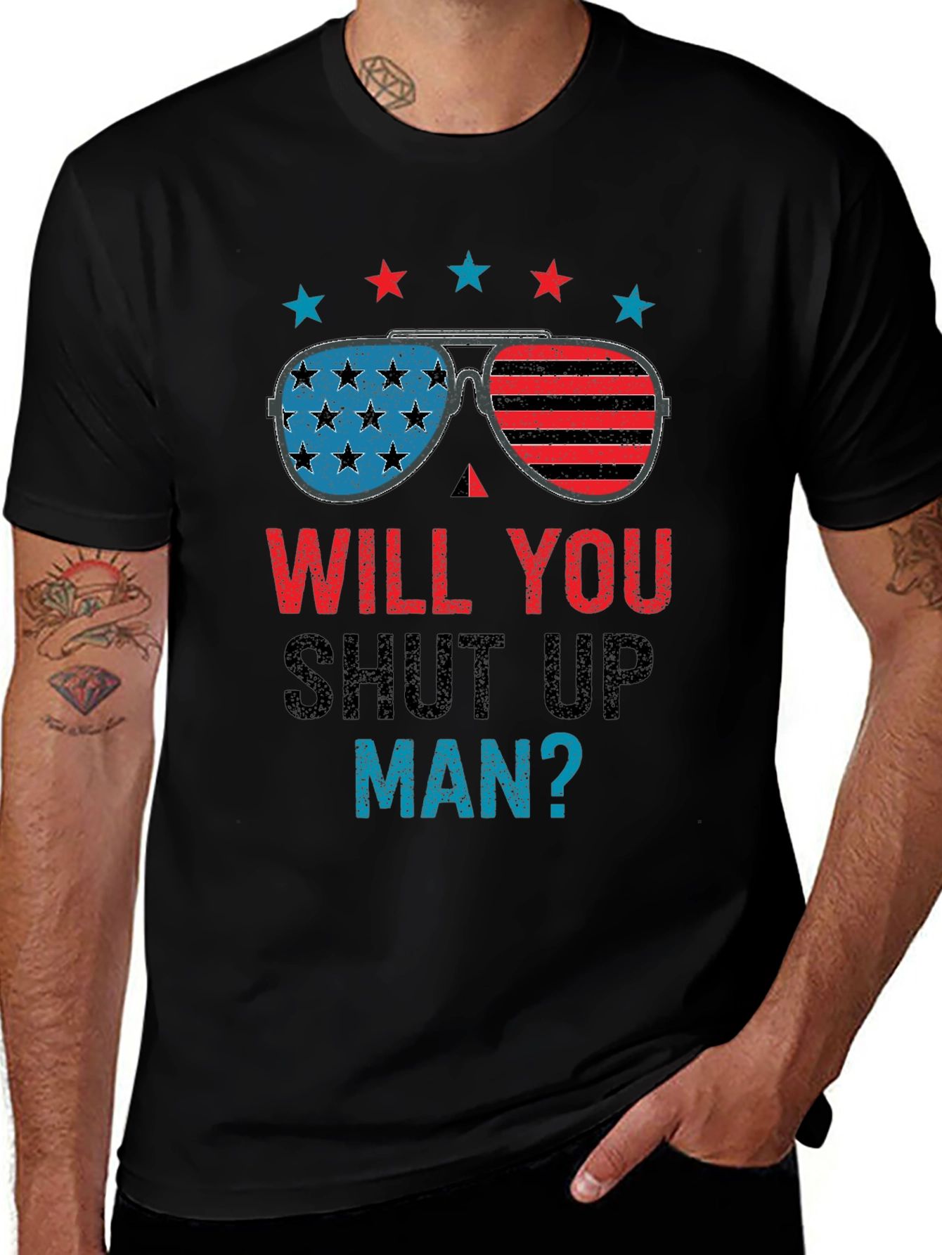 Variant 2 of Will You Shut Up Man T-Shirt