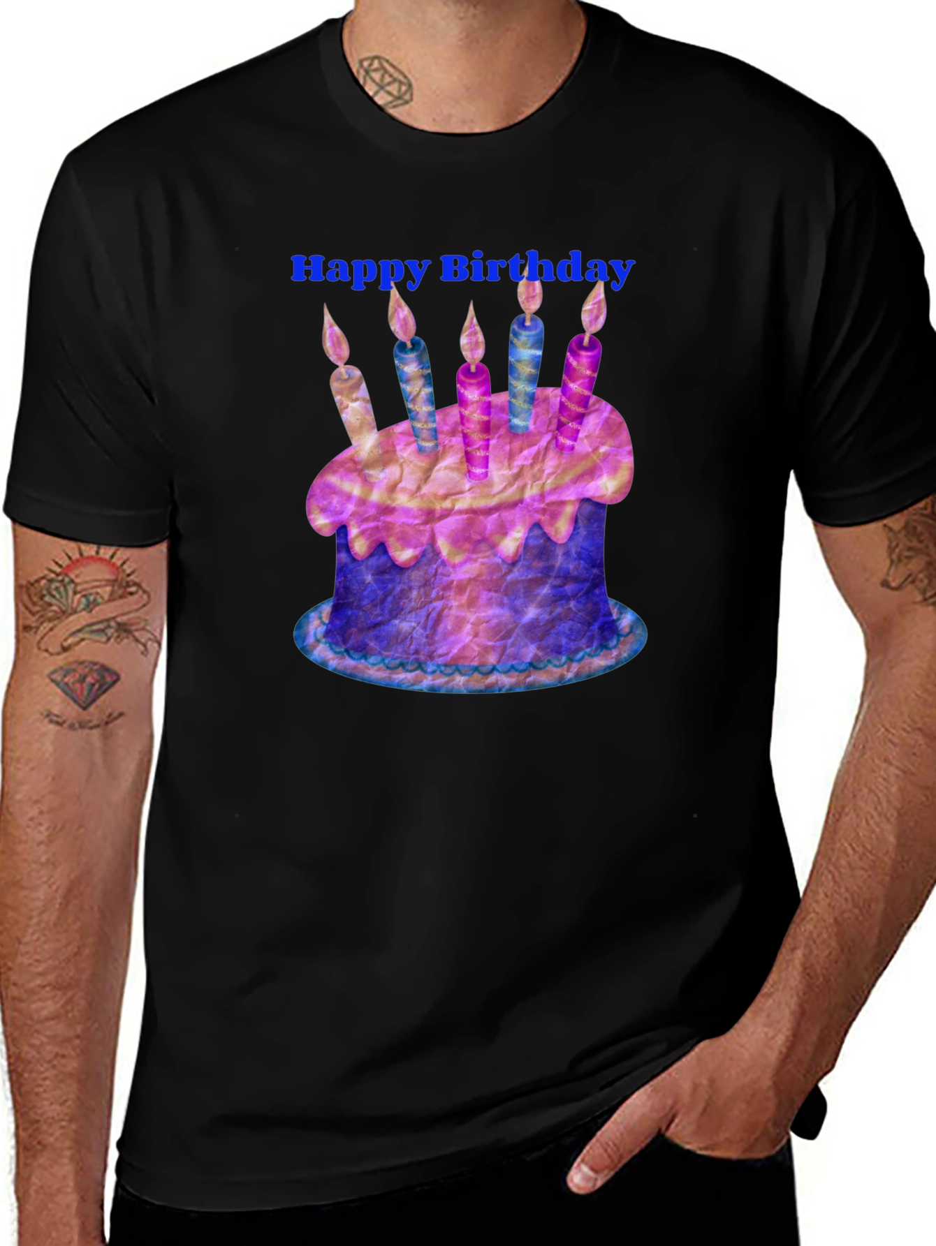 Happy Birthday Cake T-Shirt