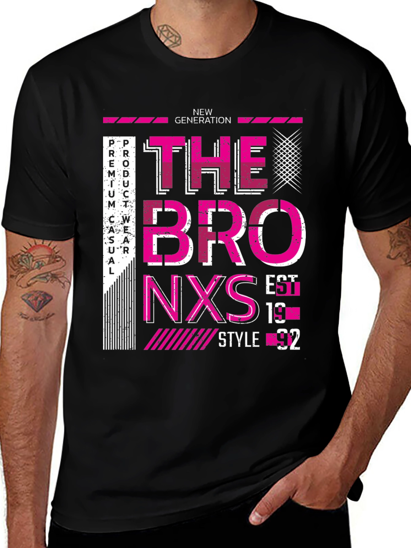 Variant 9 of The Bronx New Generation Graphic Tee