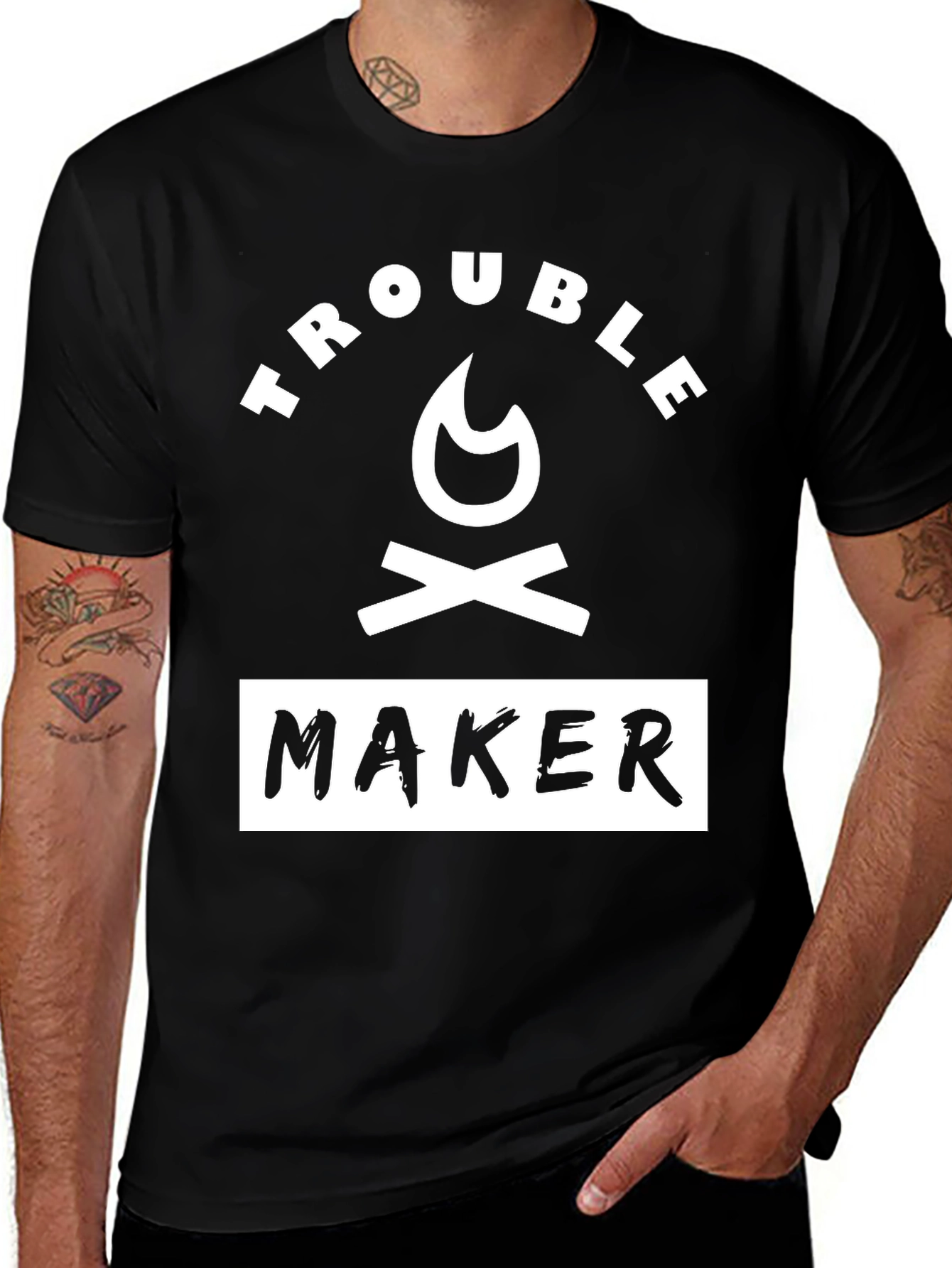 Variant 22 of Trouble Maker Campfire T-Shirt