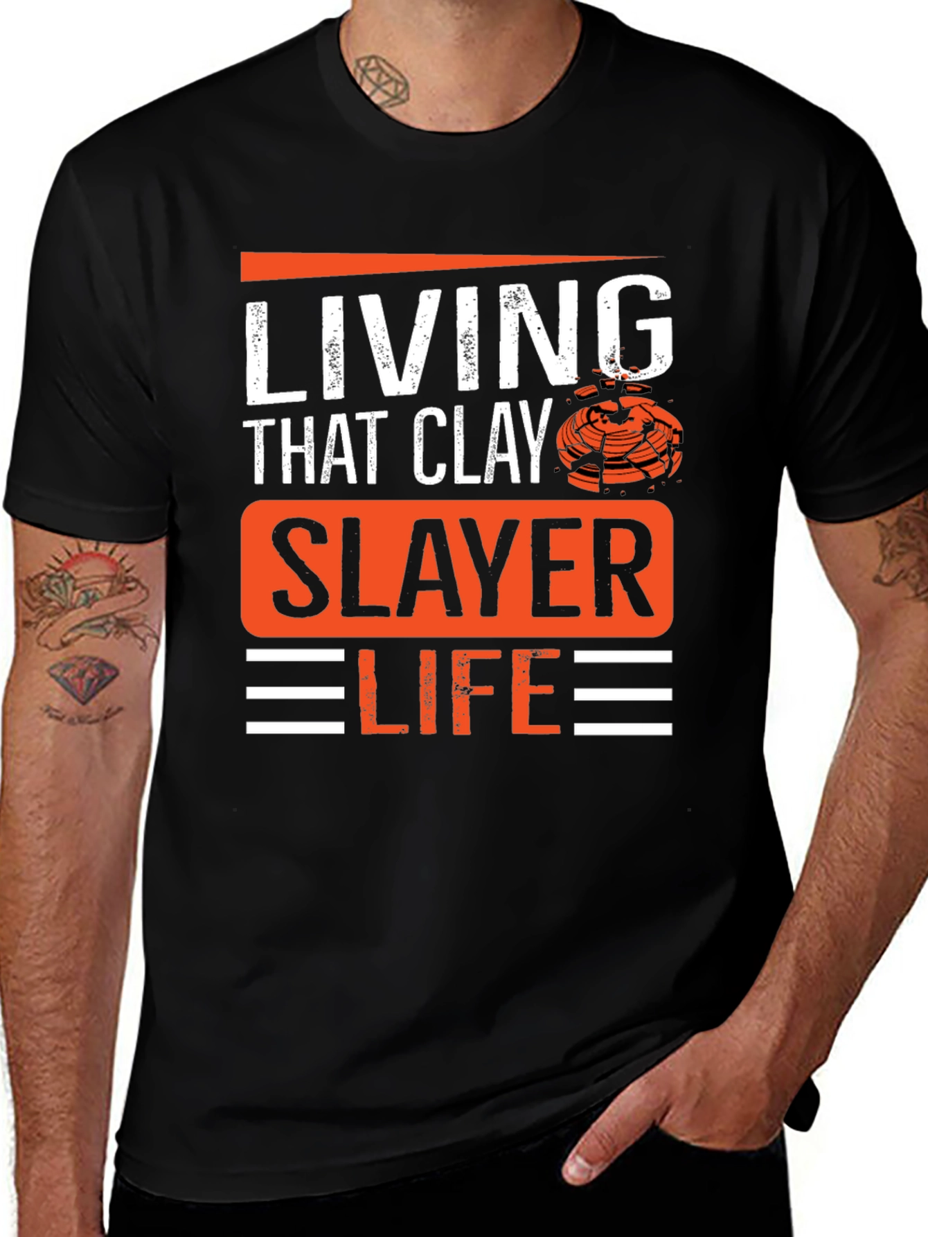 Variant 24 of Living That Clay Slayer Life T-Shirt