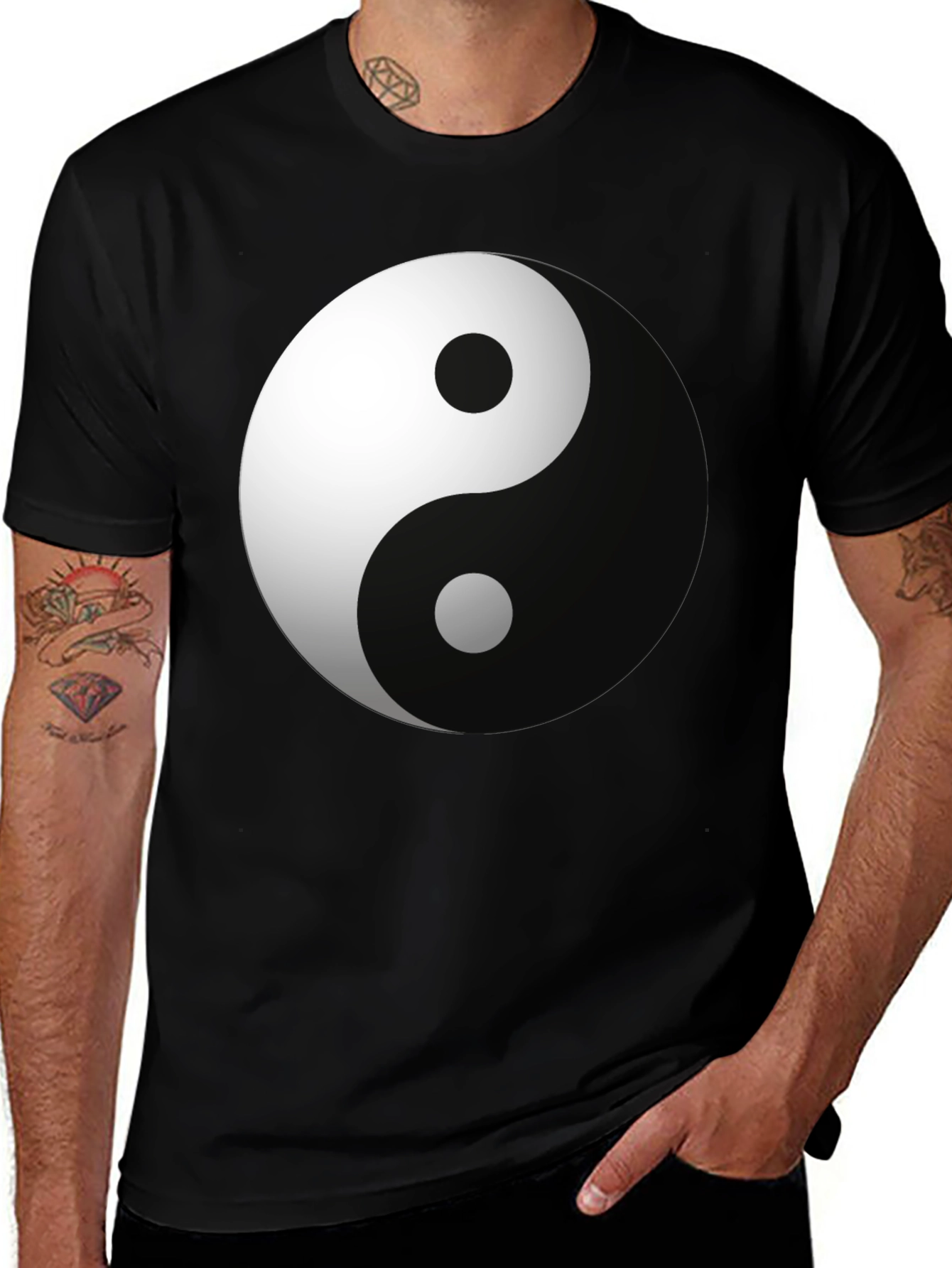 Variant 10 of Yin Yang T-Shirt - Balance & Harmony