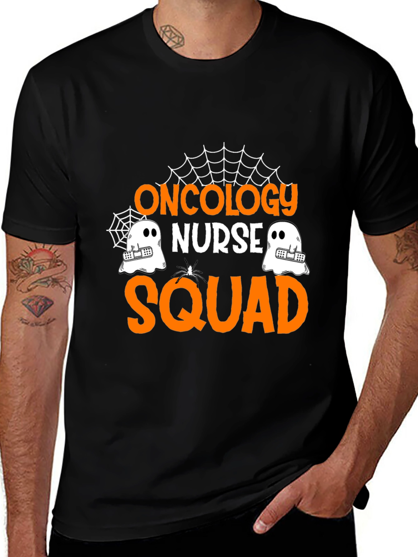 Oncology Nurse Squad Halloween T-Shirt