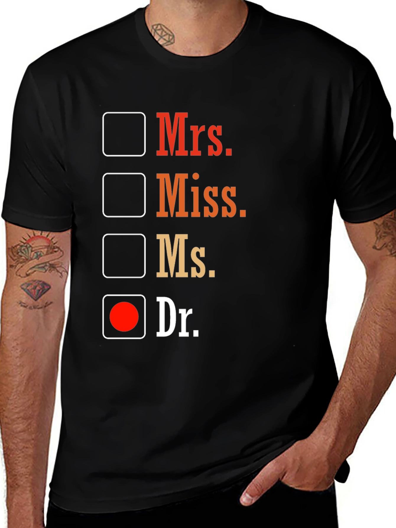 Variant 11 of Doctor Title T-Shirt: Funny Medical Humor Tee
