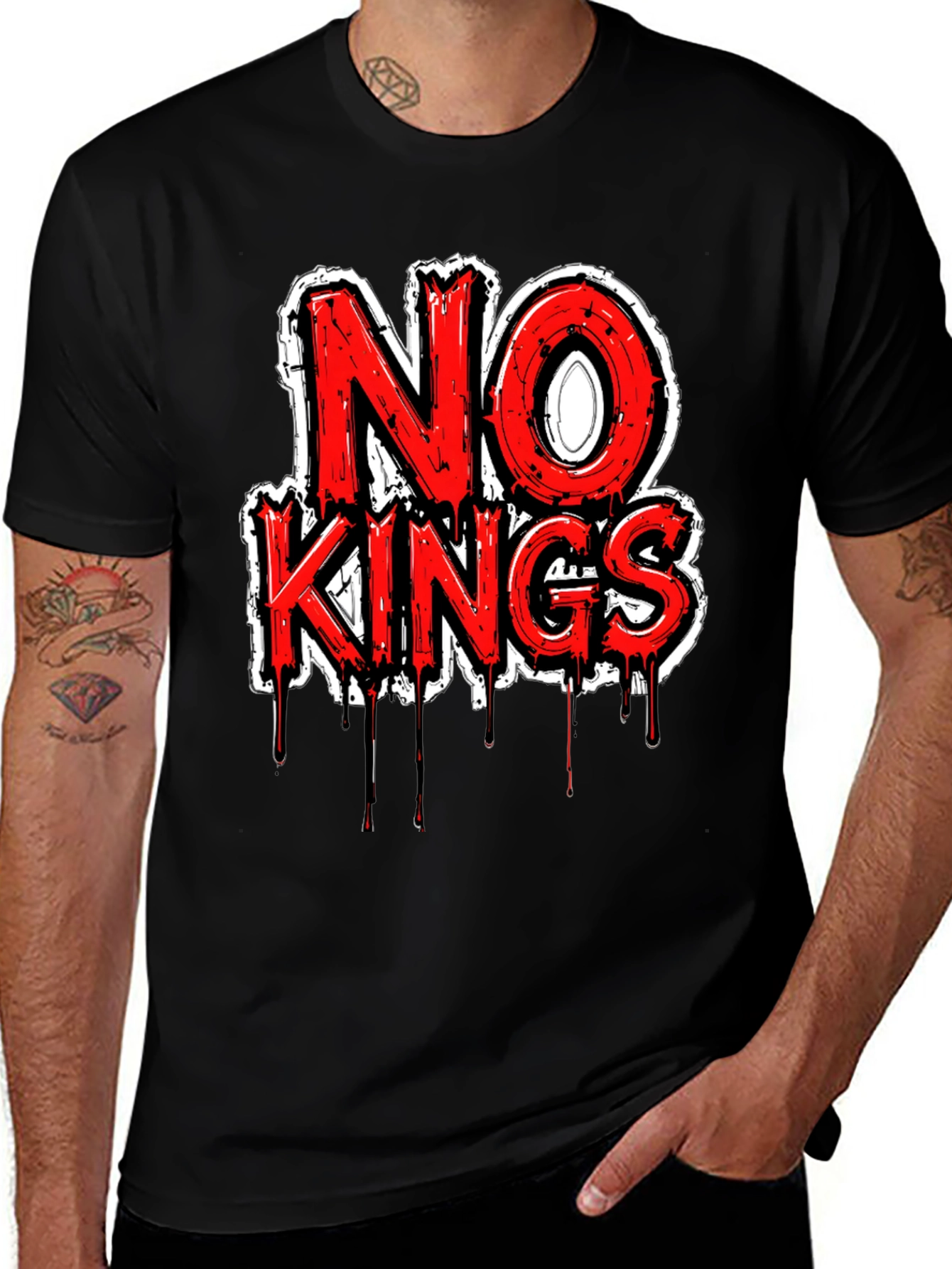 Variant 19 of No Kings Graphic T-Shirt