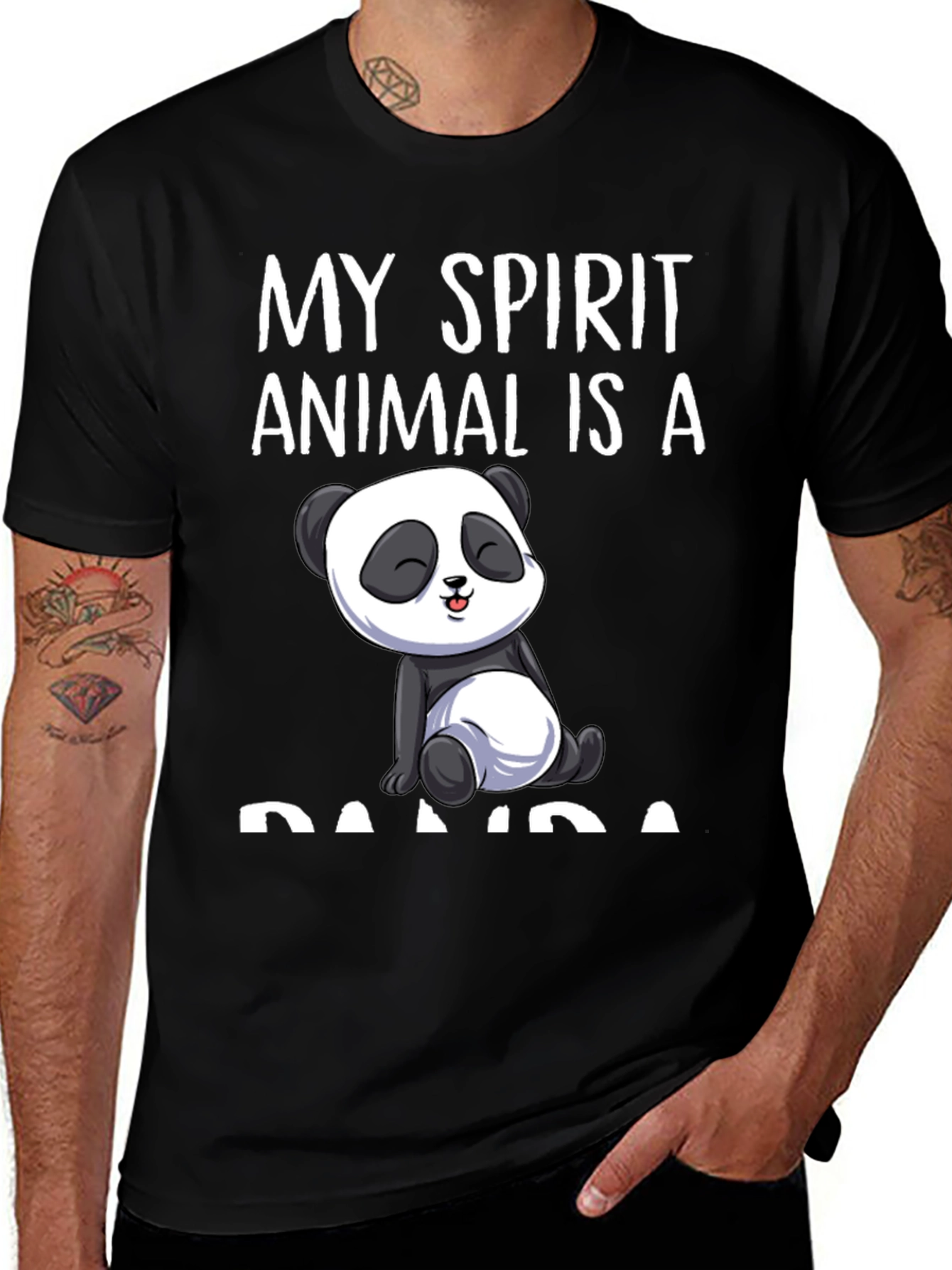 Variant 22 of My Spirit Animal is a Panda T-Shirt