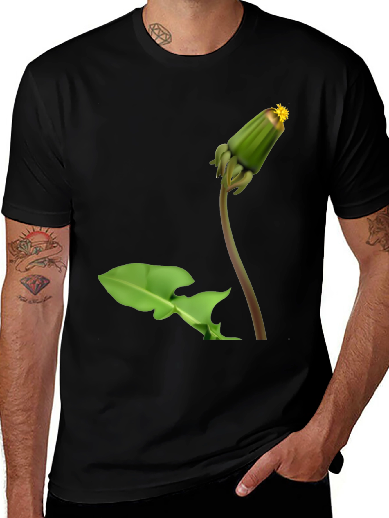 Dandelion Graphic Tee - Nature Inspired Shirt
