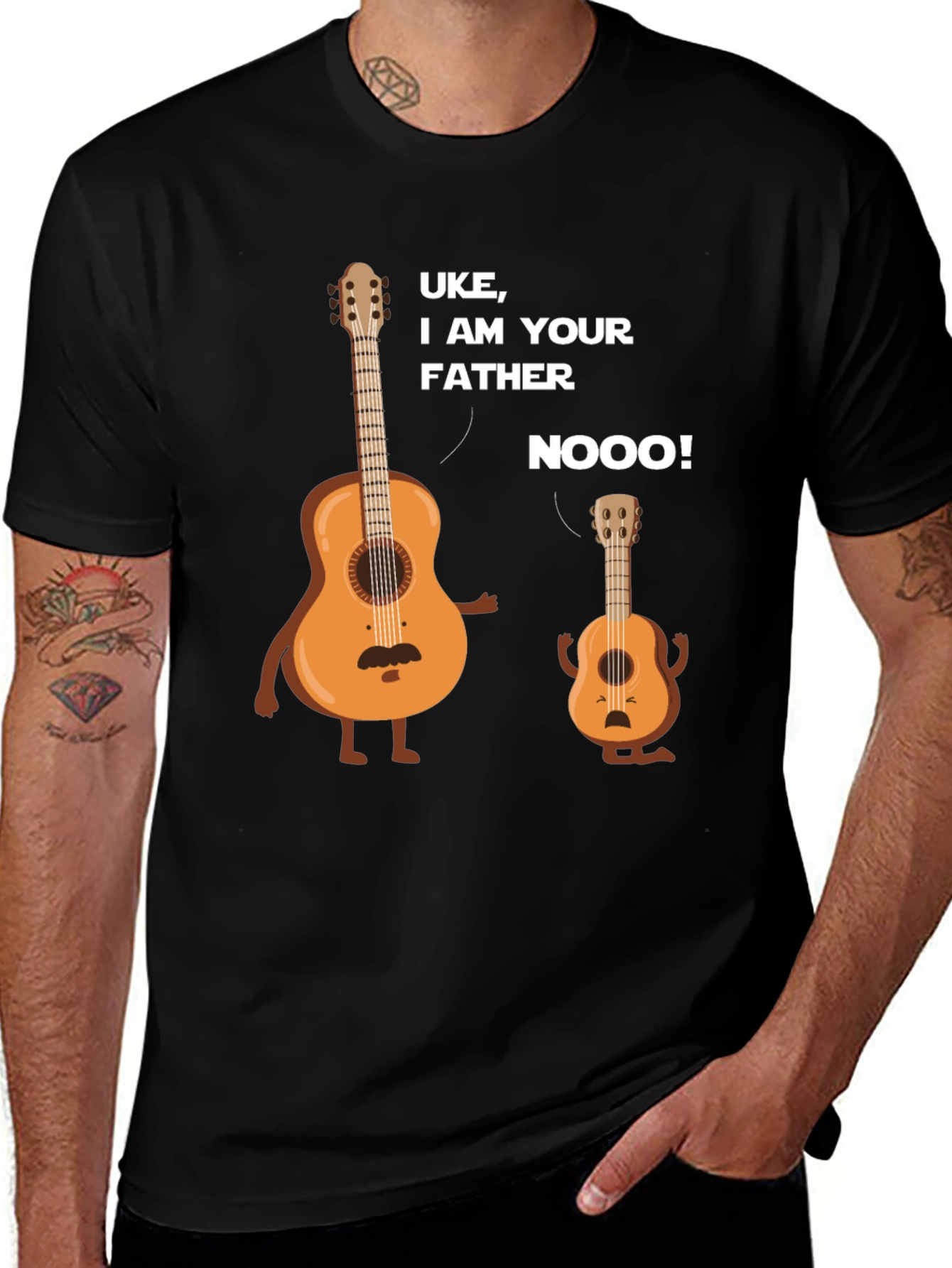 Variant 19 of Uke, I am Your Father T-shirt