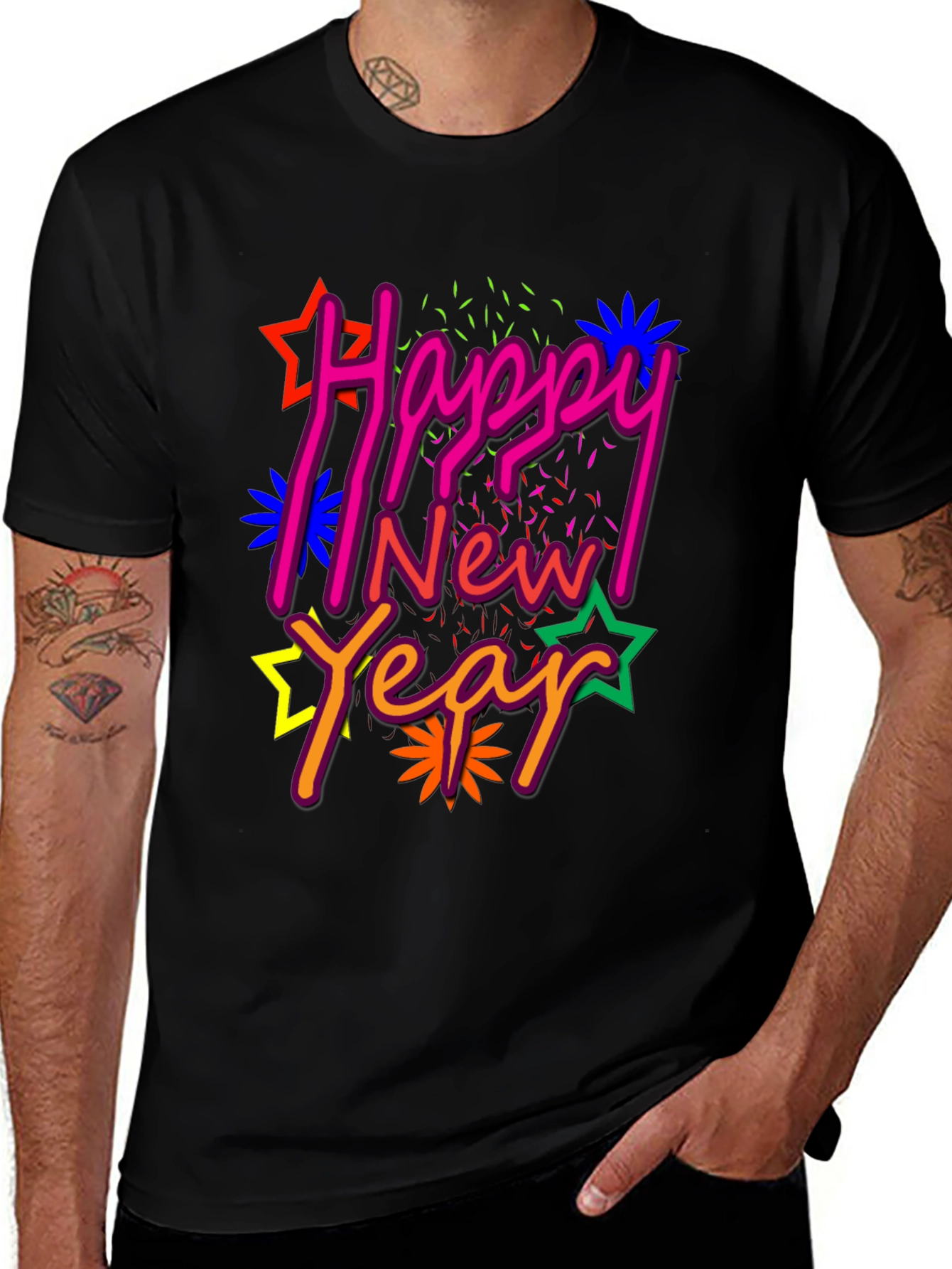 Variant 9 of Happy New Year Graphic Tee