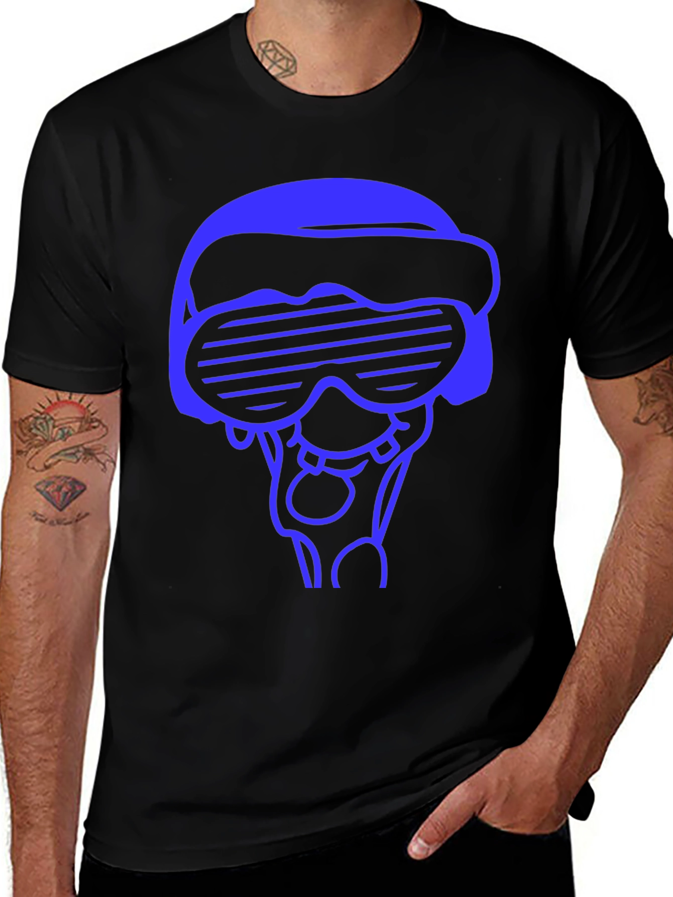 Variant 5 of Retro Rave T-Shirt - Cool Graphic Tee