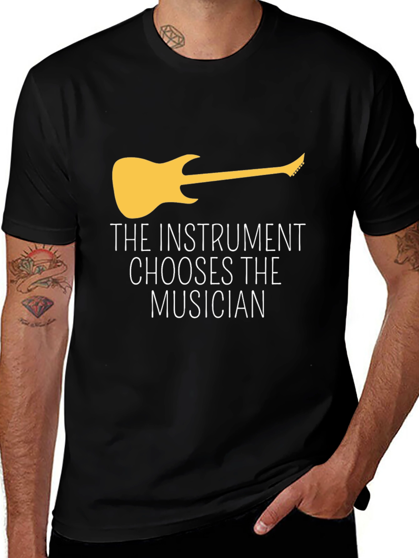Variant 20 of The Instrument Chooses The Musician Graphic T-Shirt