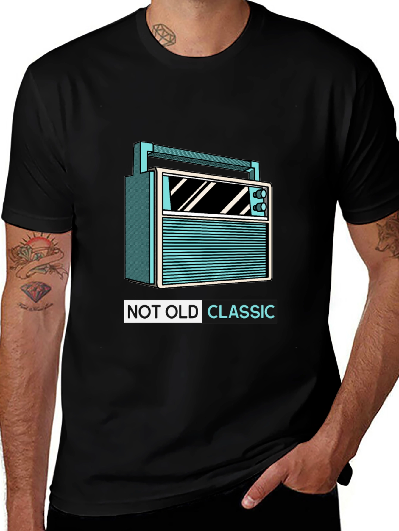 Variant 23 of Retro Classic Graphic Tee - Vintage Style Shirt