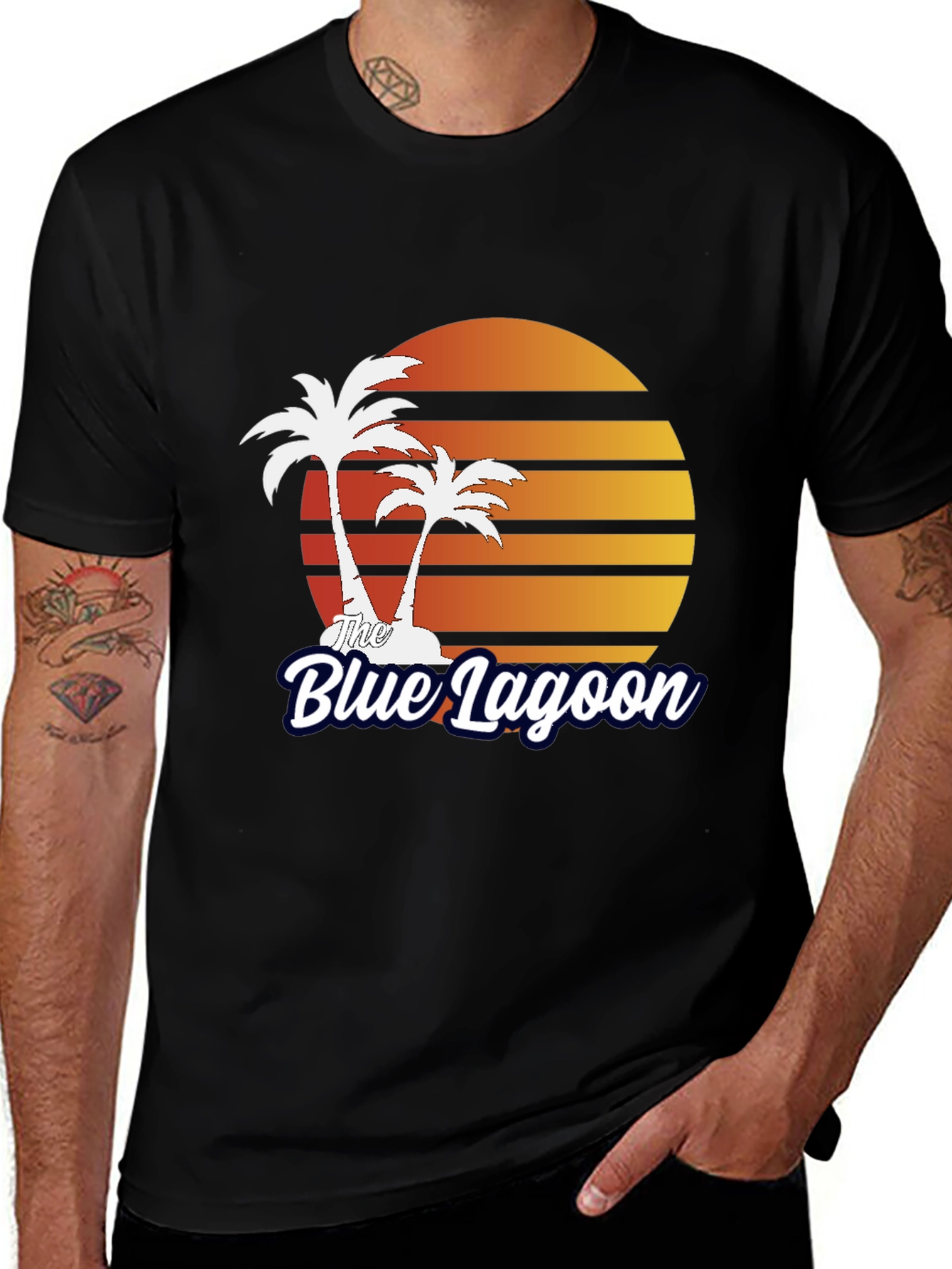 Variant 7 of The Blue Lagoon Retro T-Shirt
