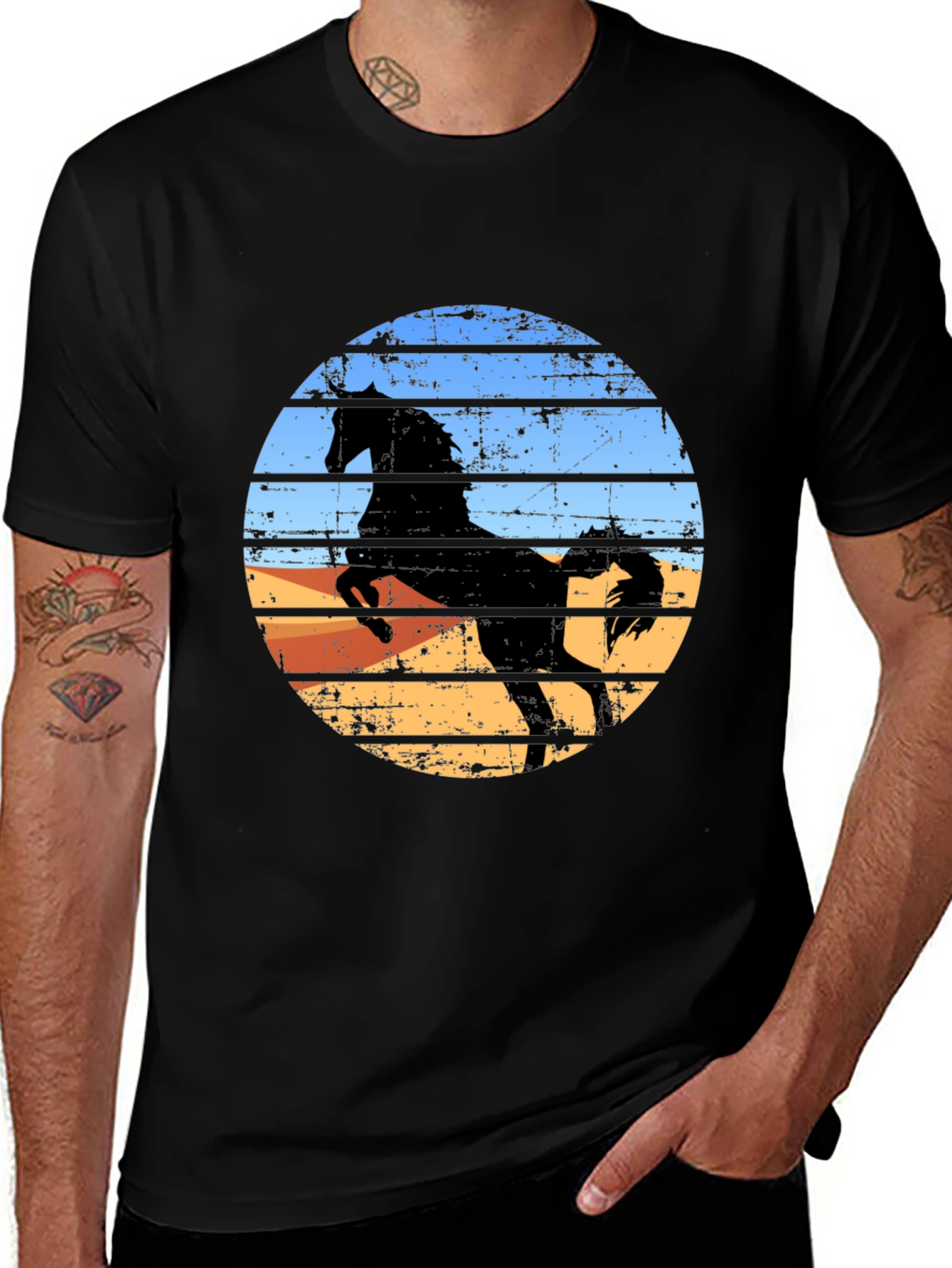 Variant 16 of Vintage Horse Graphic T-Shirt